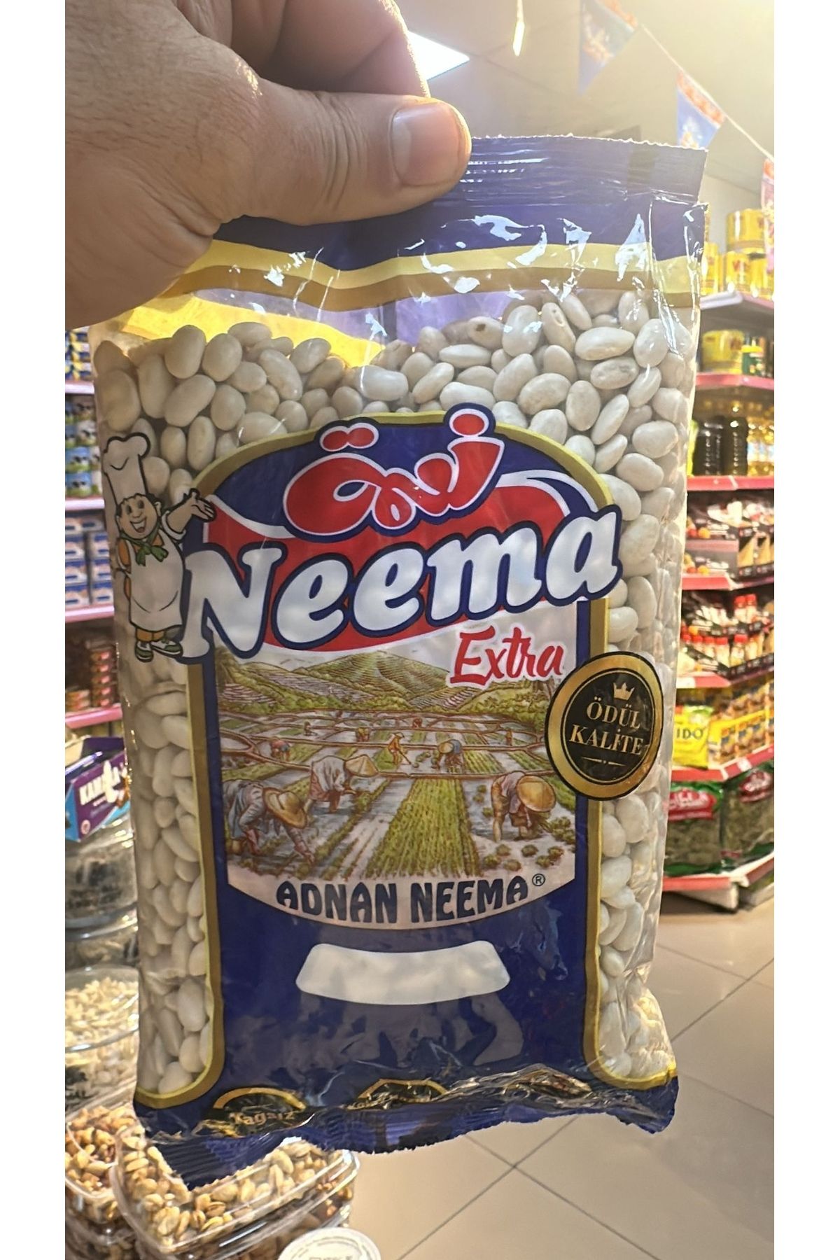 ADNAN NEEMA Neema Extra kuru fasuliye 1kg