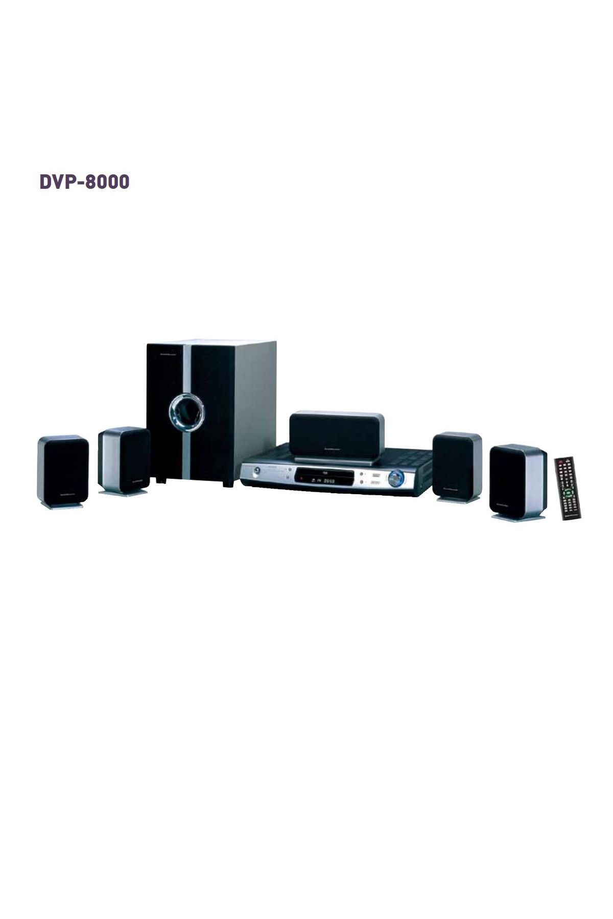 DVP-8000 Ev Ses Sistemi 5.1 Hoparlör Seti