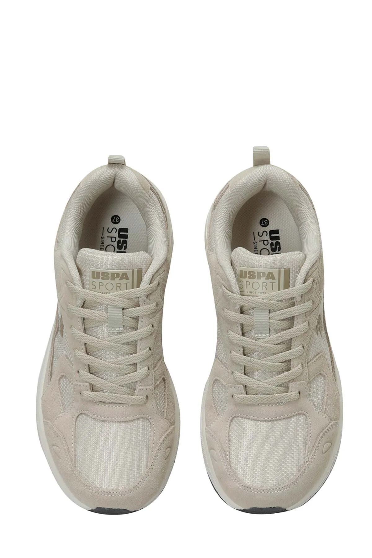 U.S. Polo Assn.-U.S. Polo Assn. Beige Sneaker - Original Product Sneakers 4