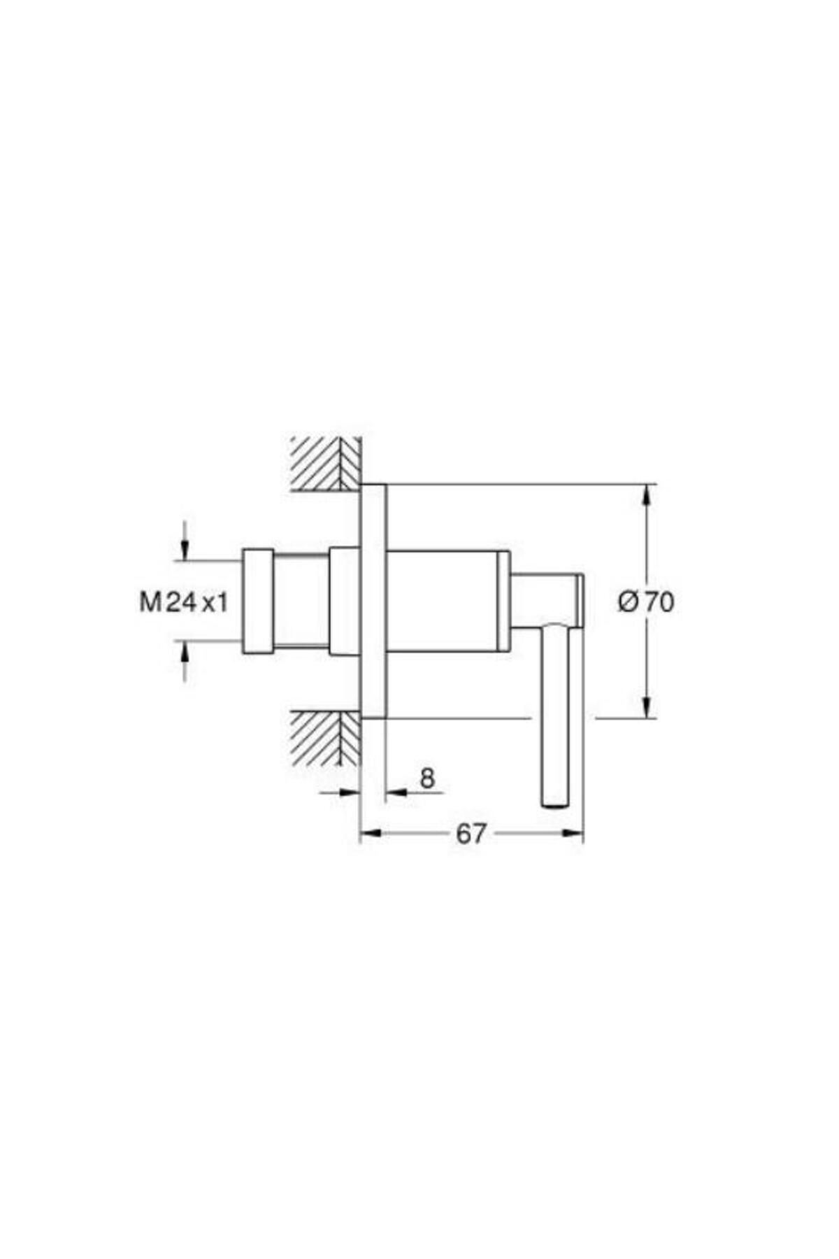 Grohe-Atrio New Stop Valve - 29397Dc0 3