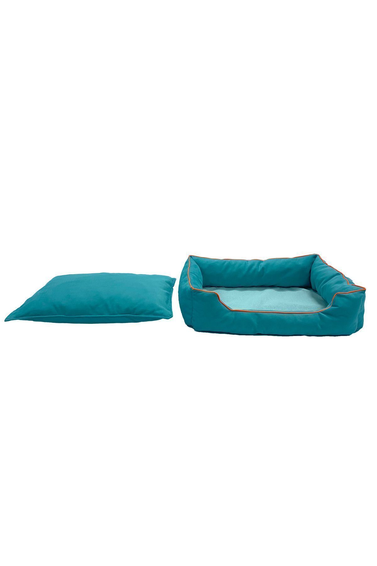 zishtekstil-Hola Pet Cat & Dog Bed with Separate Cushions 6