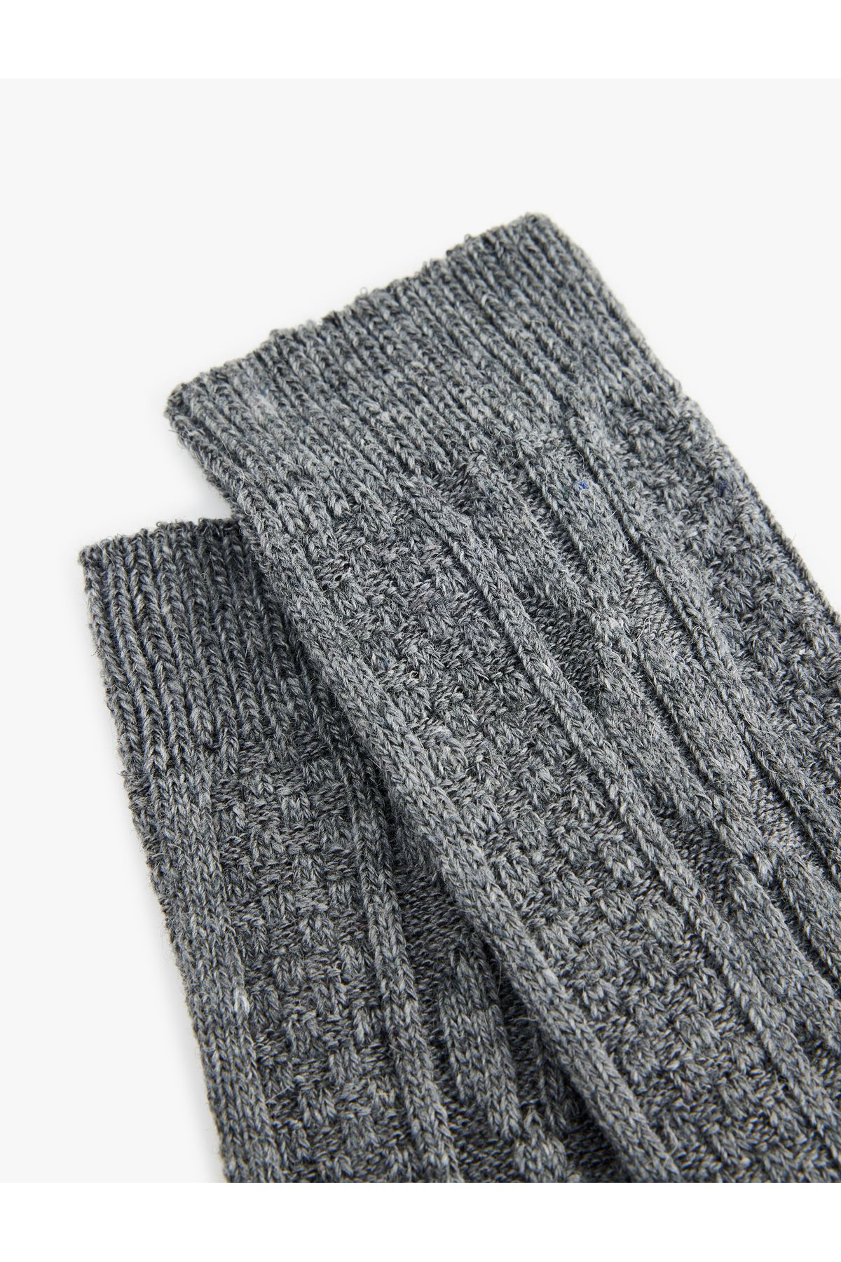 Koton-Textured Socket Socks 3