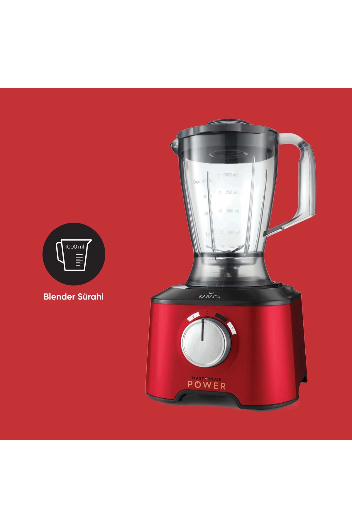 Karaca-Premium Food Processor - Blender Set with 10 Different Apparatus, Chopper 2000W, 4 Blade Blades 3