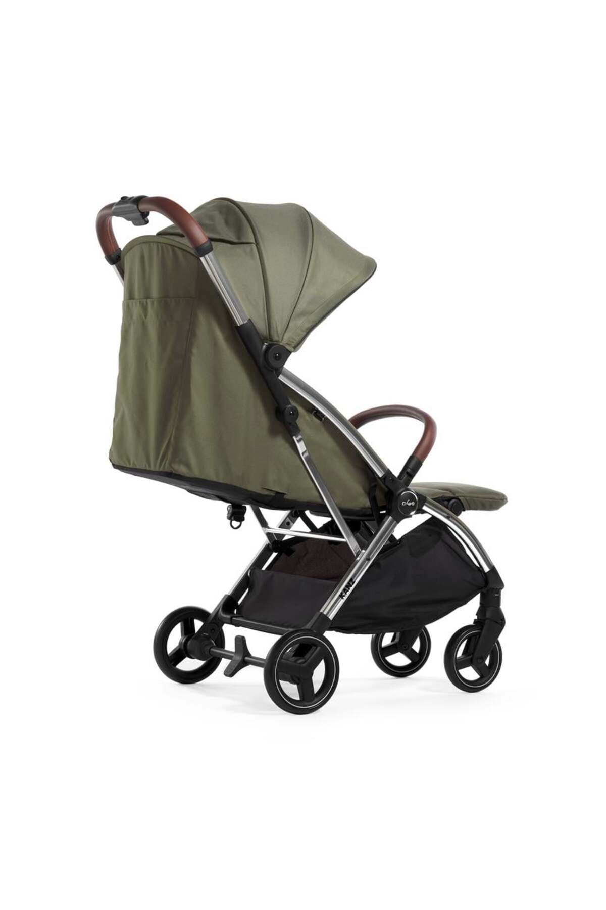 Kanz A-go Kabin Boy Bebek Arabası Yeşil fotoğrafı 5 (önizleme)