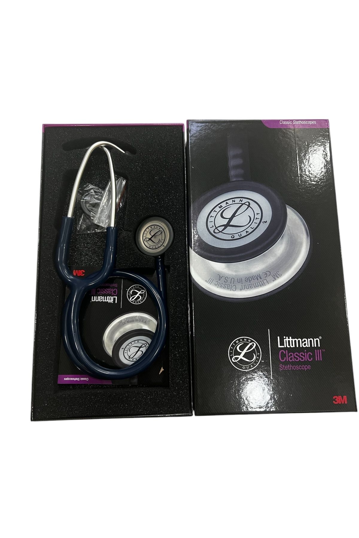 Littmann 3m 5809 Classic III Steskop Lacivert