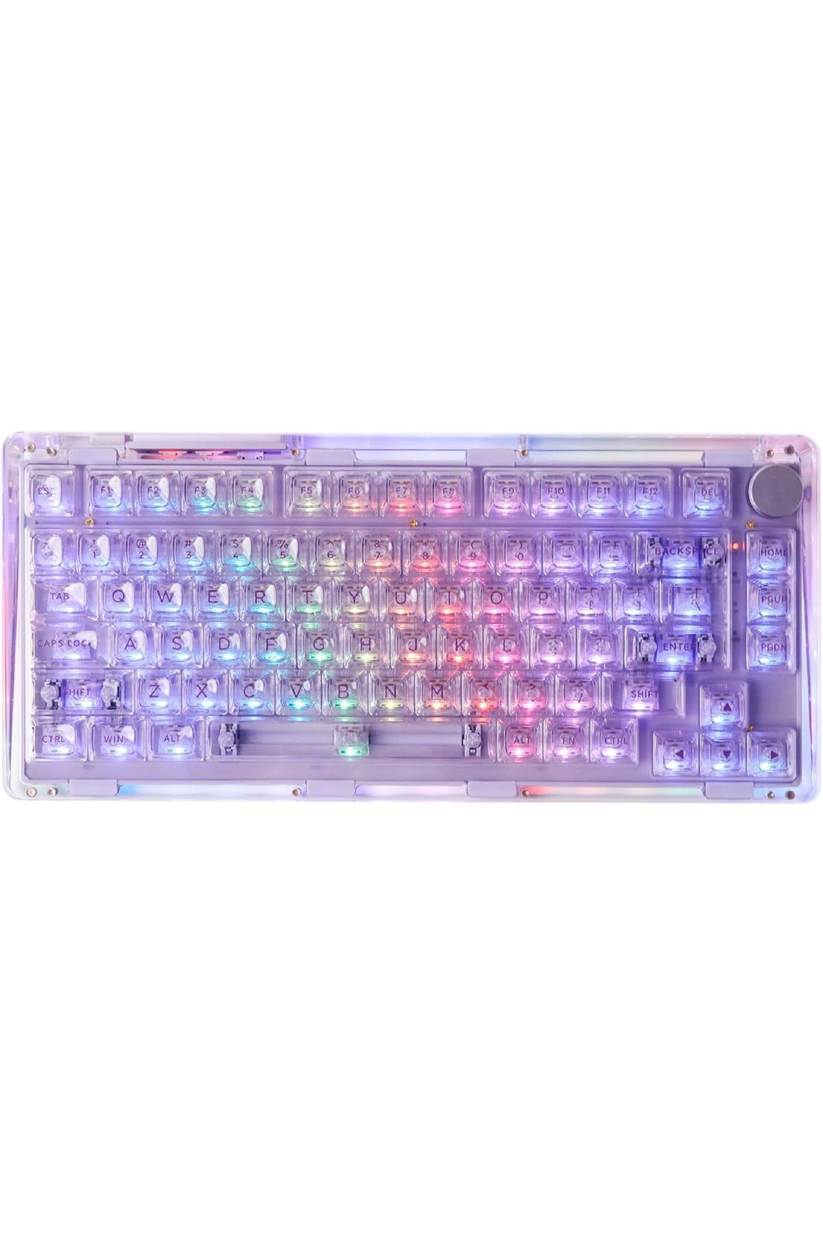 KiiBoom Phantom 81 V2 %75 Hot Kristal Tuşlu RGB Mekanik Kablosuz Oyuncu Klavyesi