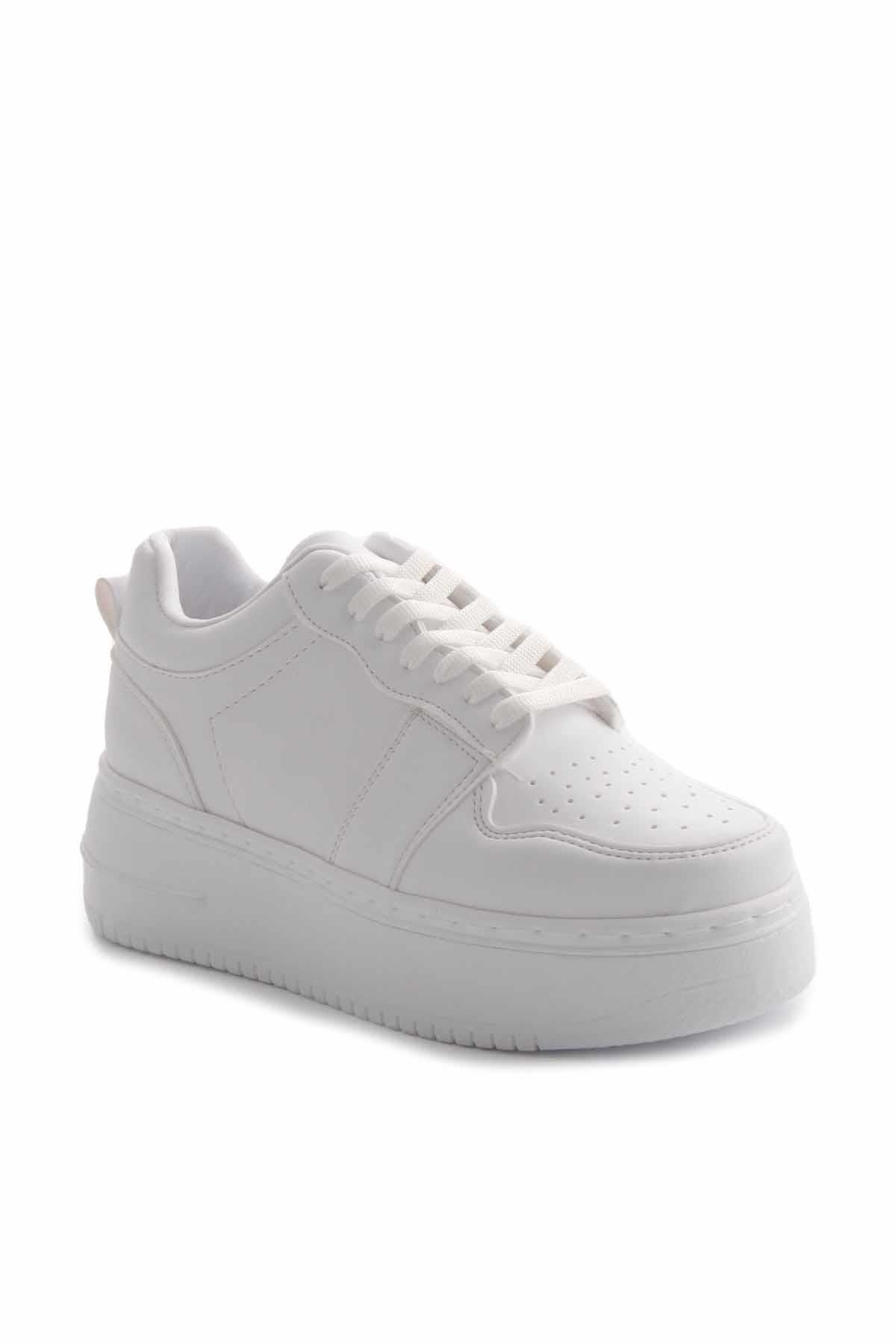 Bambi-Weiße Damen-Sneakers K01836001309 3