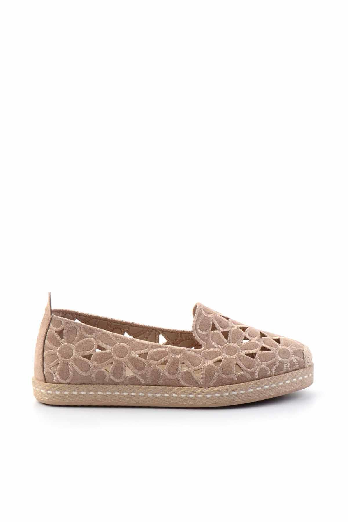 Bambi-Nerz Wildleder Damen Espadrilles K 01117992302 2