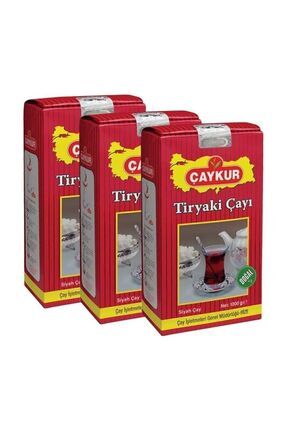 Çaykur Tiryaki Siyah Dökme Çay 3 x 1 Kg