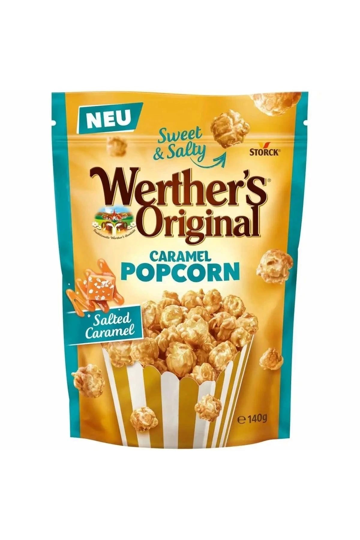 Werther's Original Caramel Popcorn Salted Caramel 140 gr