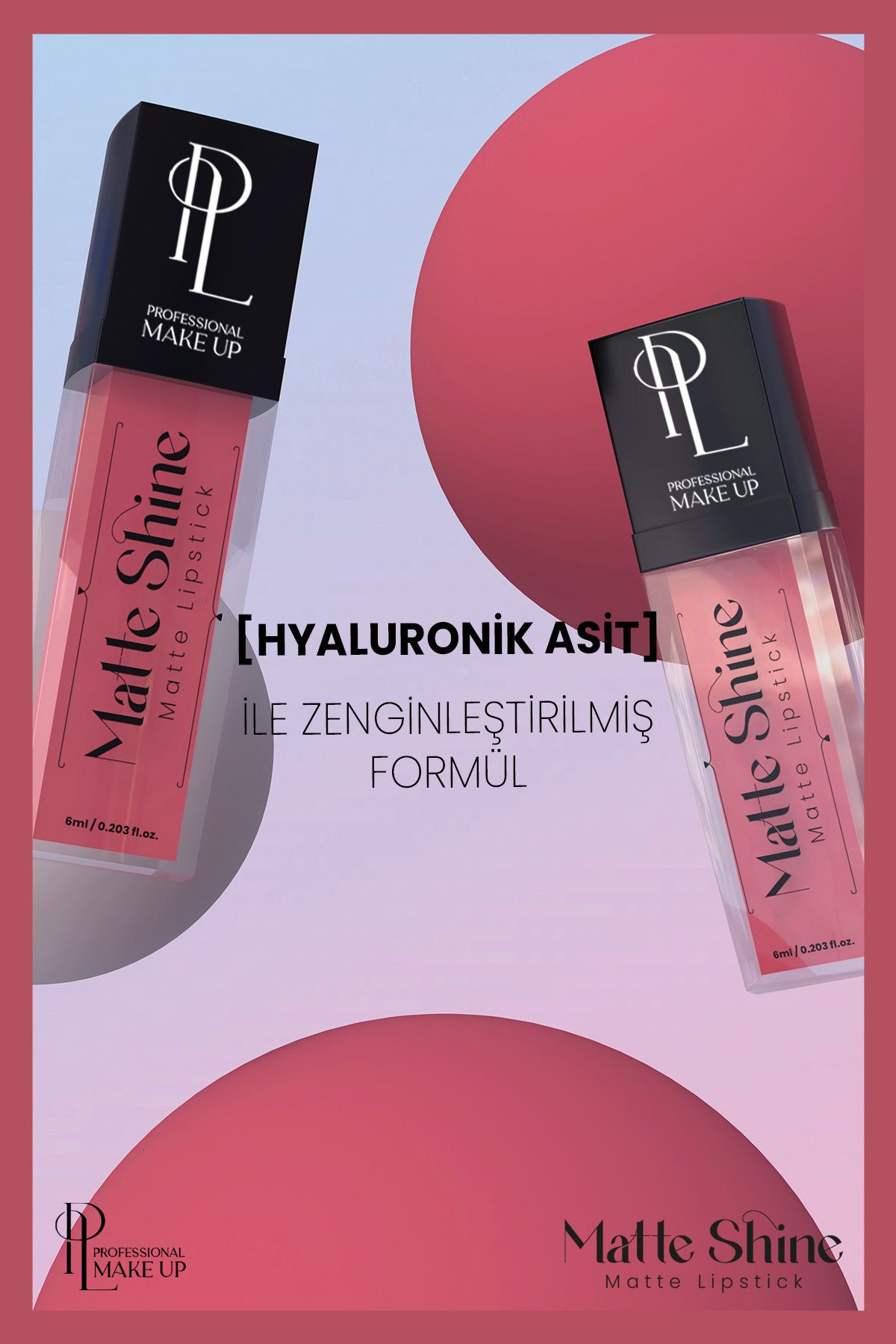 Pinky London Matte Shıne Lıpstıck - 104-6