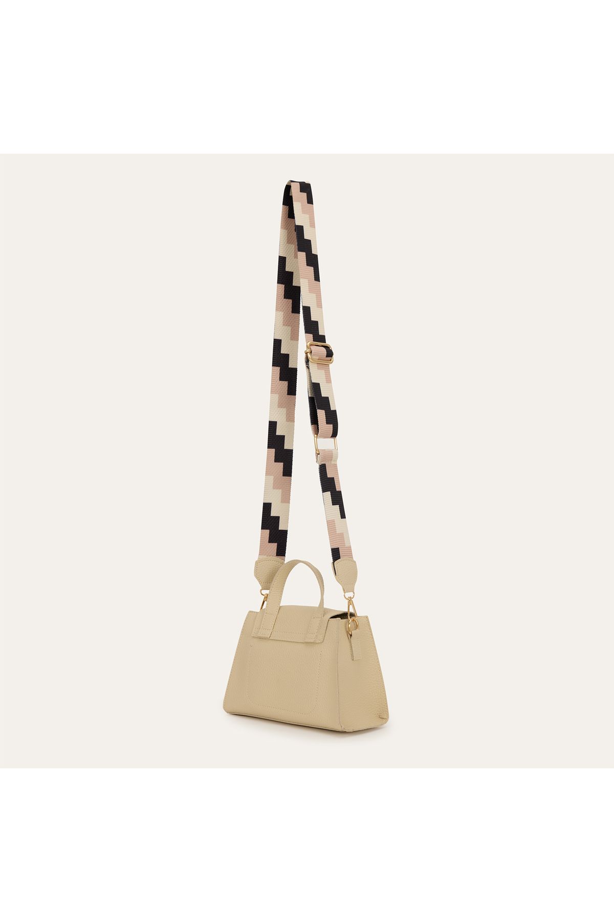 Mudo-Color Blocked Shoulder Bag 2