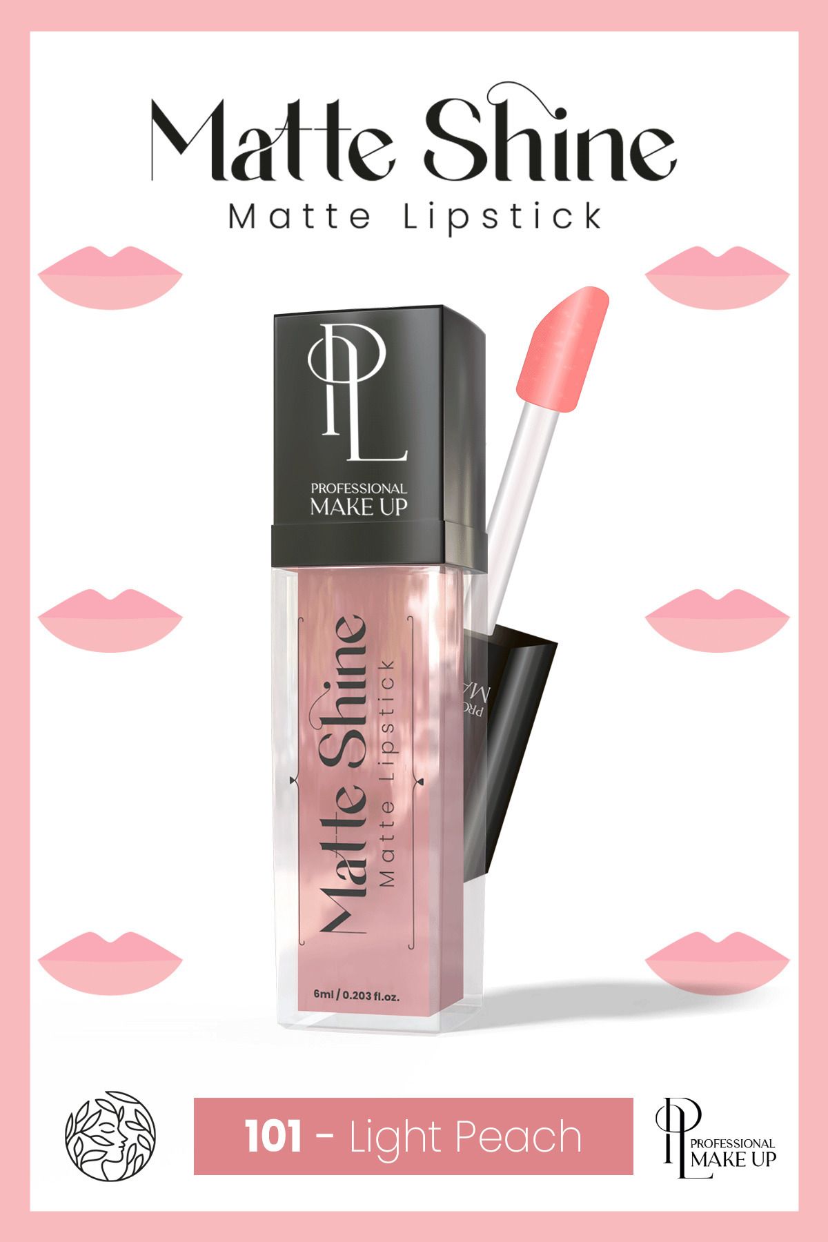 Pinky London Matte Shıne Lıpstıck -101-3