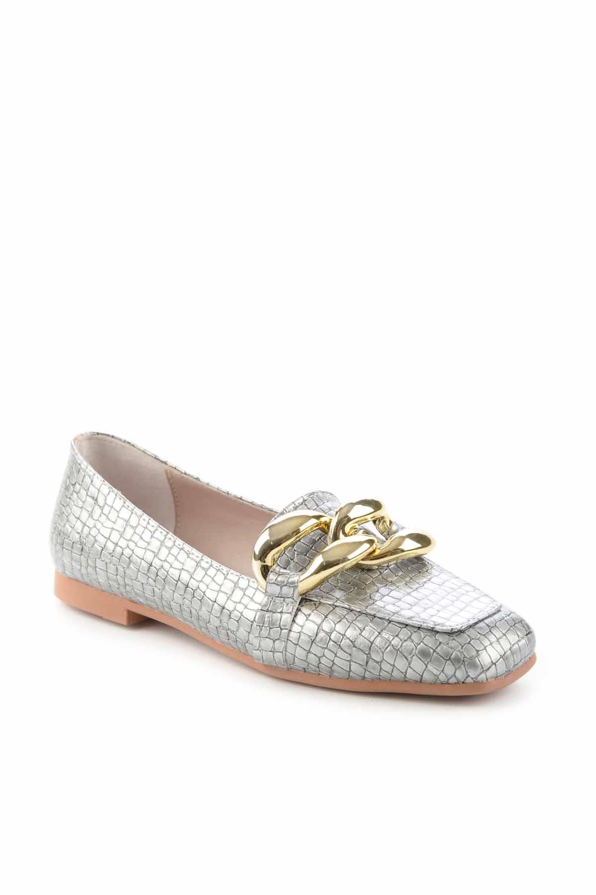 Bambi-Lame Crocodile Women's Loafers K01641166311 3