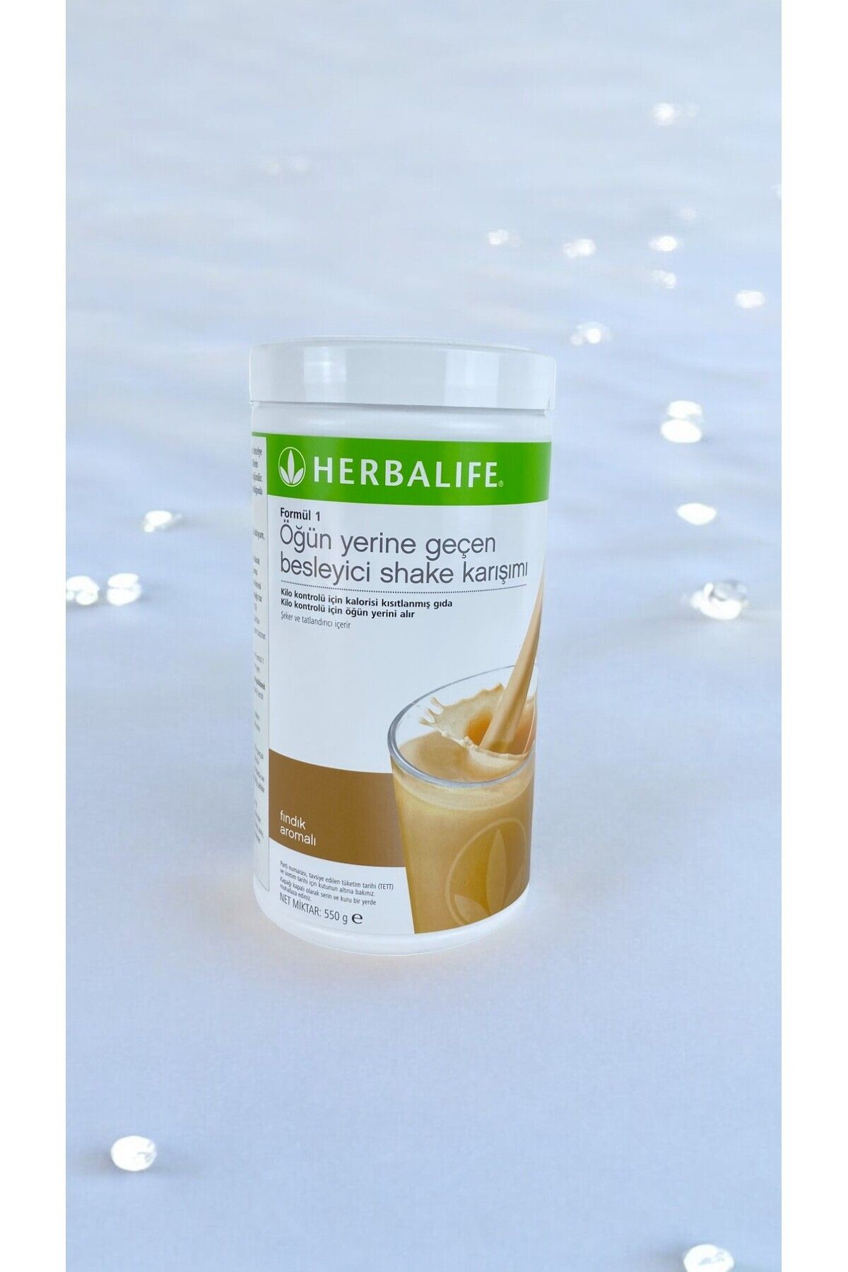 Herbalife Hızlı Ve Özel Teslimat Bitkisel Formül 1 Fındık Aromalı Shake 500 gr 1 Adet