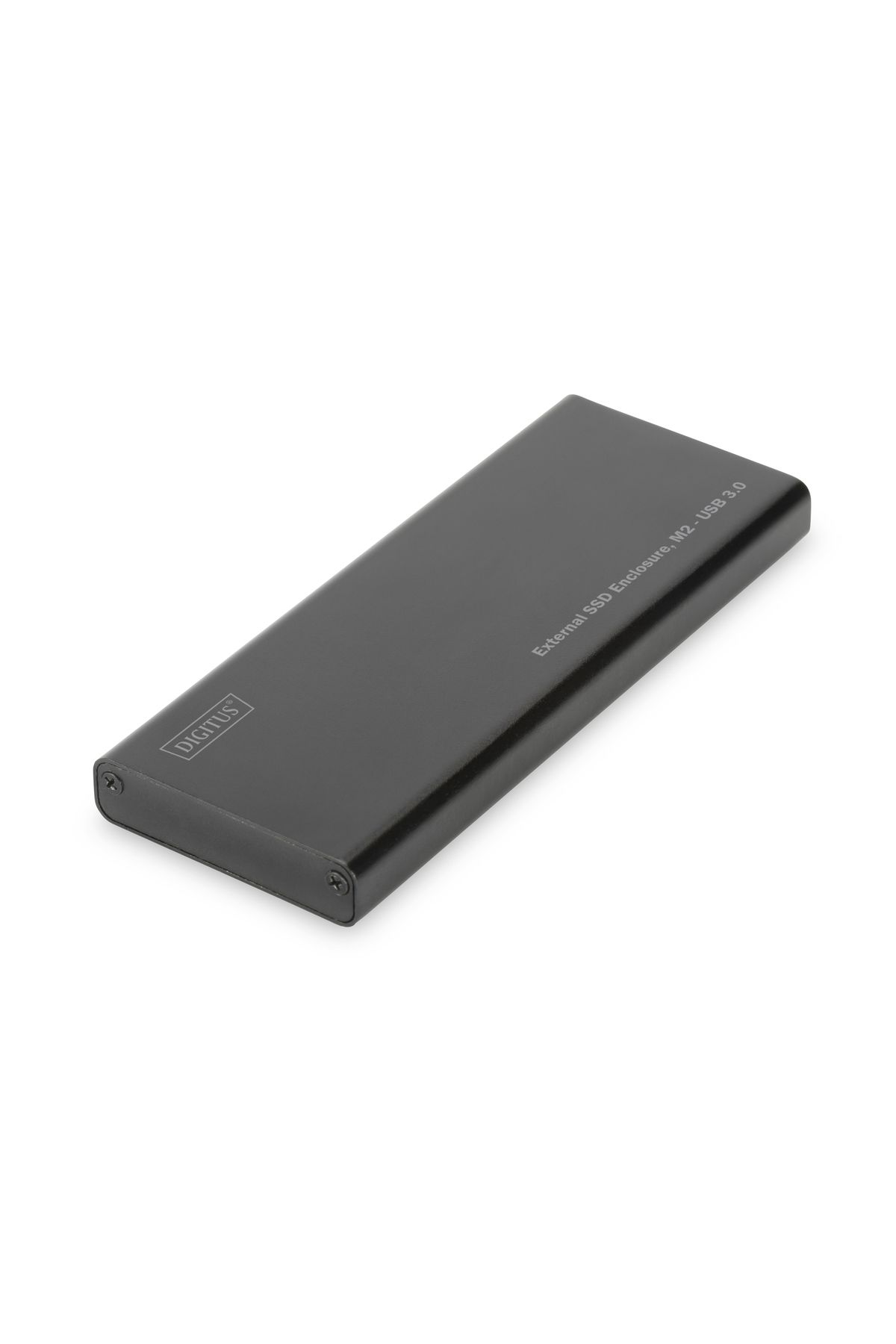 Digitus M.2 SATA SSD için Harici Kutu, Bağlantı arayüzü USB 3.0, Alüminyum, vidalı montaj özelliği (