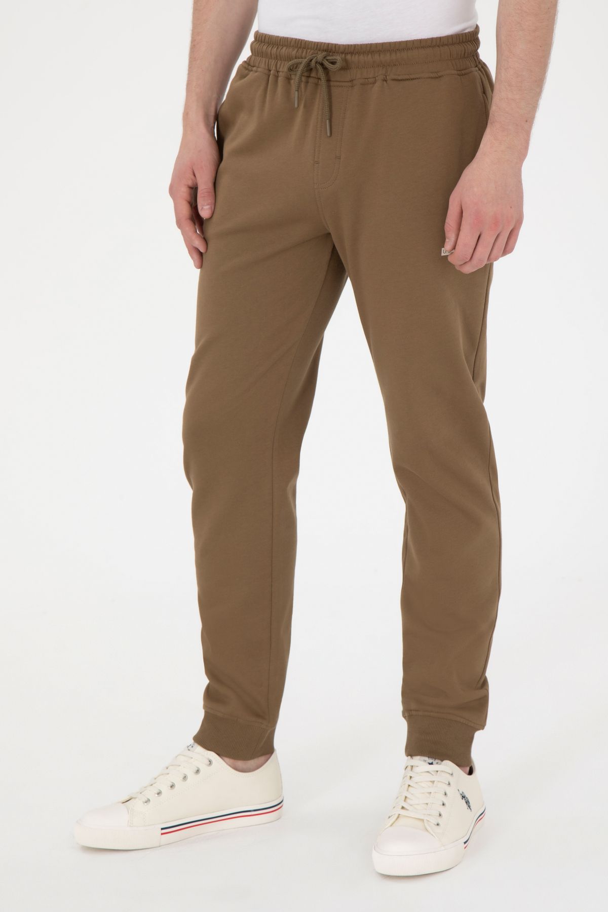 U.S. Polo Assn.-Men's Khaki Sweatpants 50293733 -Vr027 2