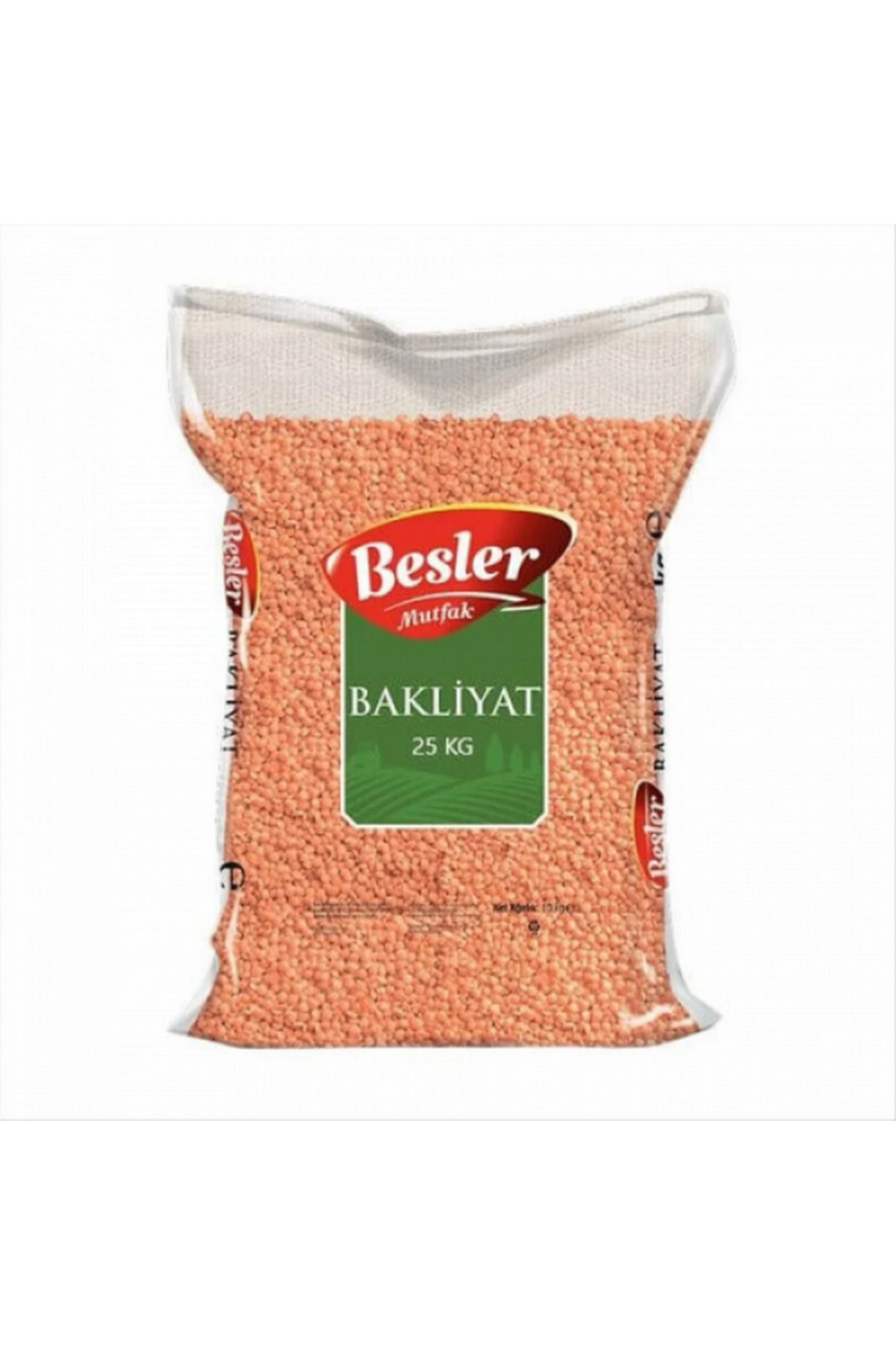 Bizim Besler Mutfak Kırmızı Mercimek (1x25 Kg) 663142