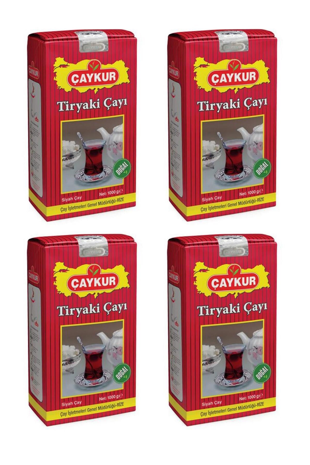 Çaykur Çaykur Tiryaki Çayı 1000 Gr x 4 Adet