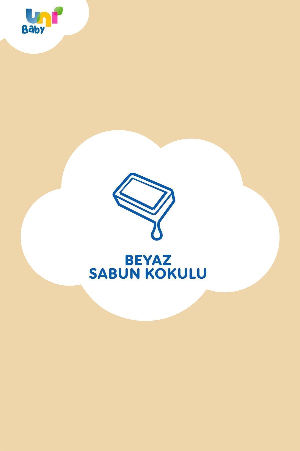 Uni Baby Pure Comfort Beyaz Sabun Kokulu Islak Mendil 12'li 1080 Yaprak fotoğrafı 3 (önizleme)