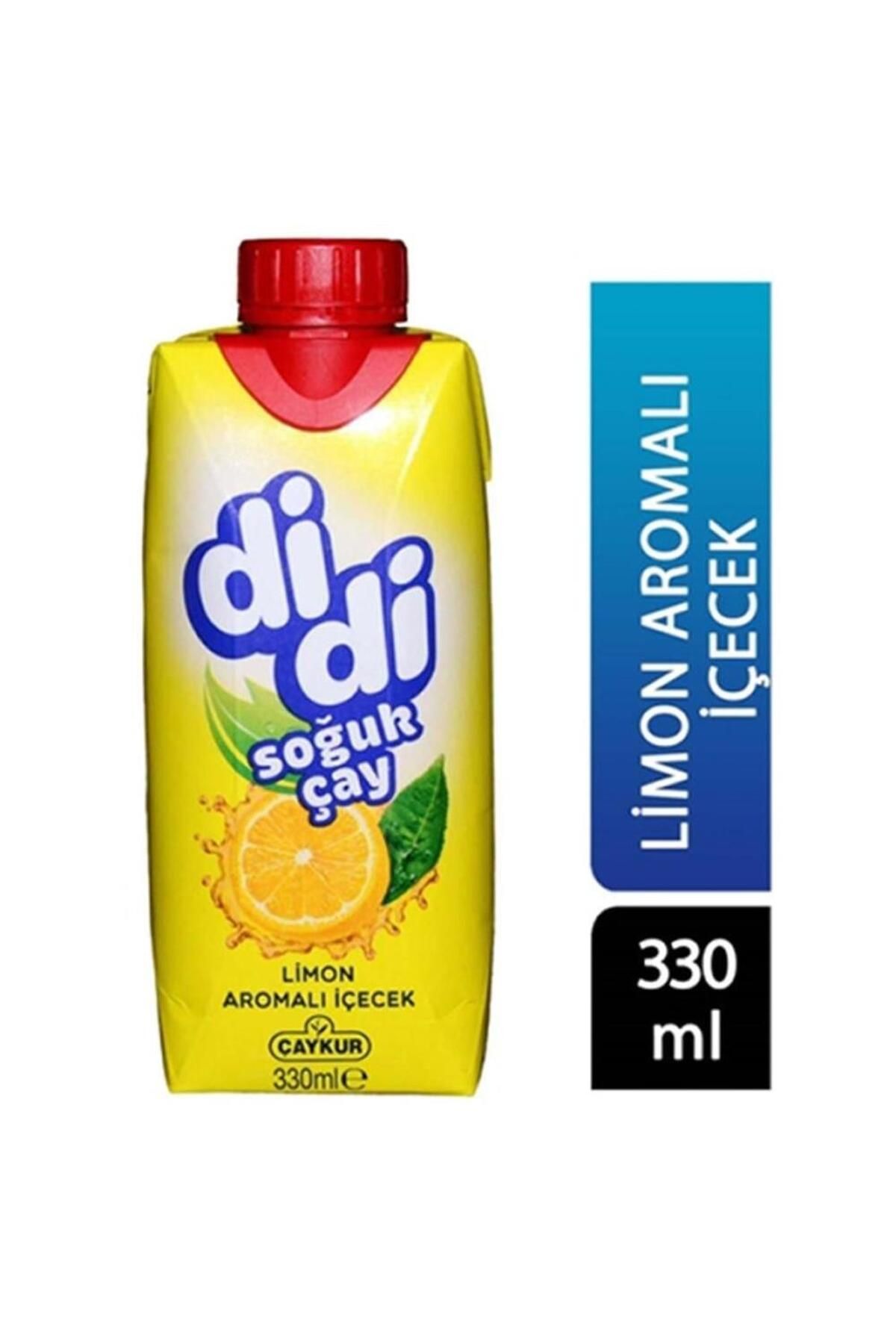 DİDİ Didi Limon Aromalı Soğuk Çay Kutu 330 Ml