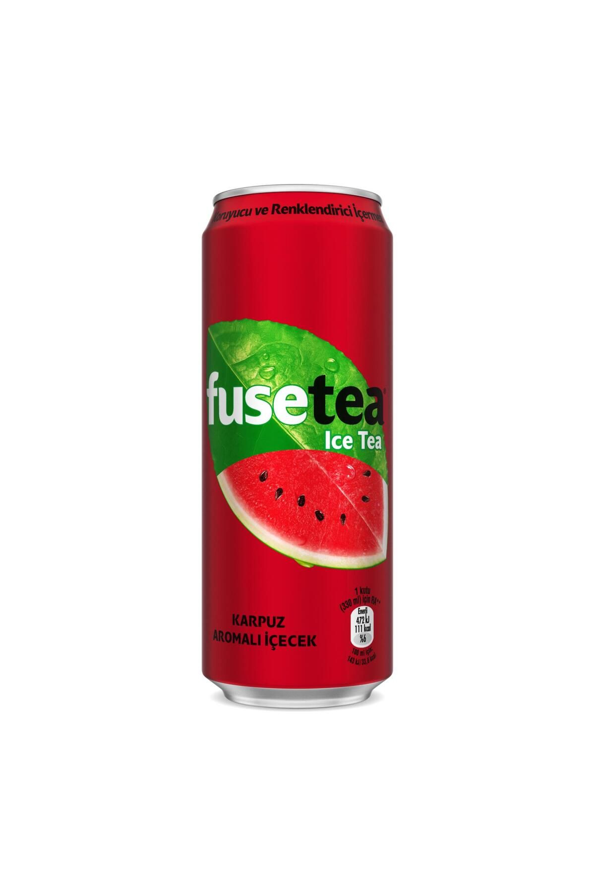 Fuse Tea Soğuk Çay Karpuz Aromalı Içecek Kutu 330 Ml