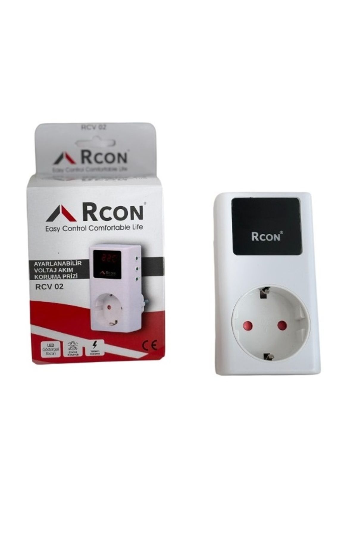 Rcon-Rcv-02 Prismatic Design Adjustable Voltage Ve Current Protector Socket 6