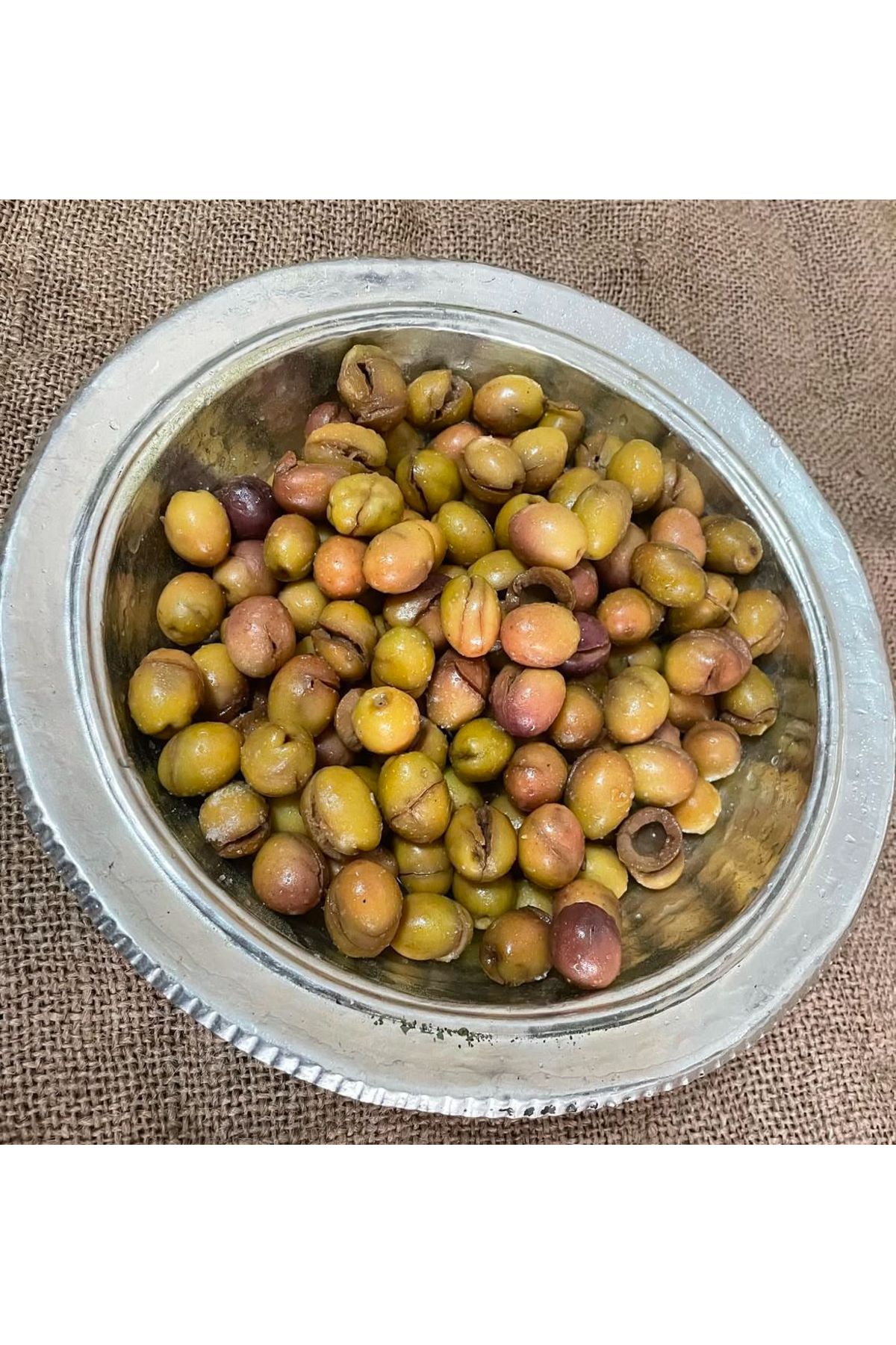 paşavat yöresel evi Mardin el kırması yeşil zeytin 1 kg