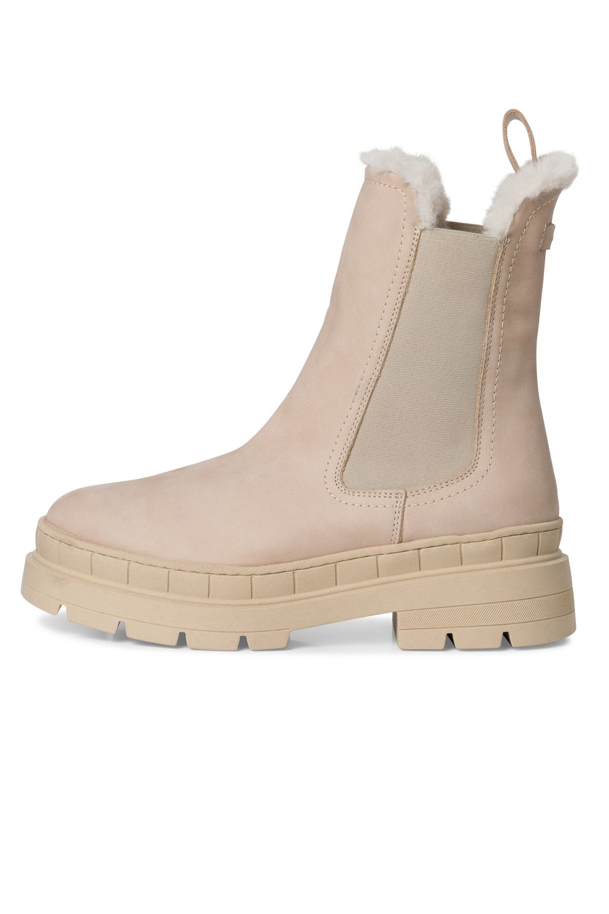 Tamaris-Damen Elegante Stiefelette 1-26935-41 Grau 375 Antilop Leder ve DOKUNMATİK 3