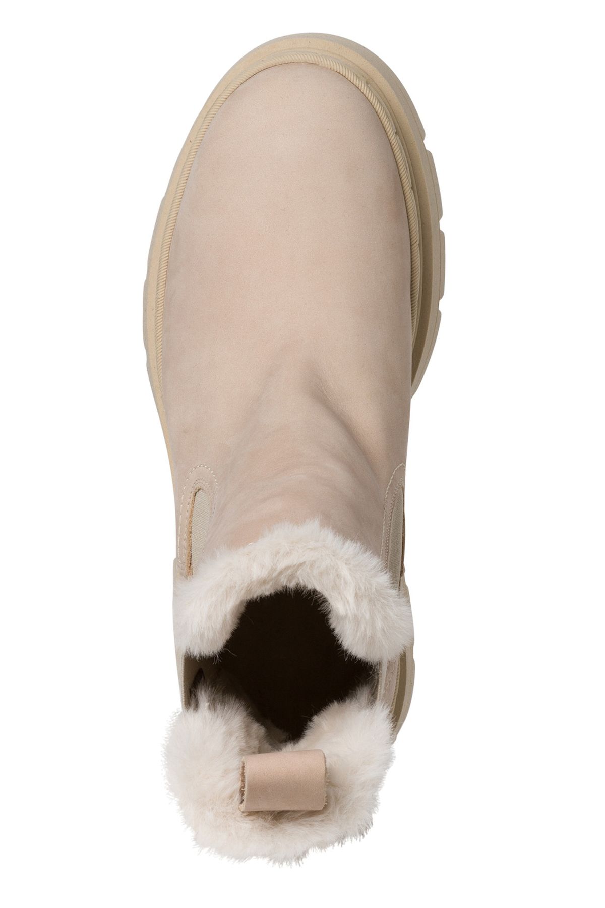Tamaris-Damen Elegante Stiefelette 1-26935-41 Grau 375 Antilop Leder ve DOKUNMATİK 5