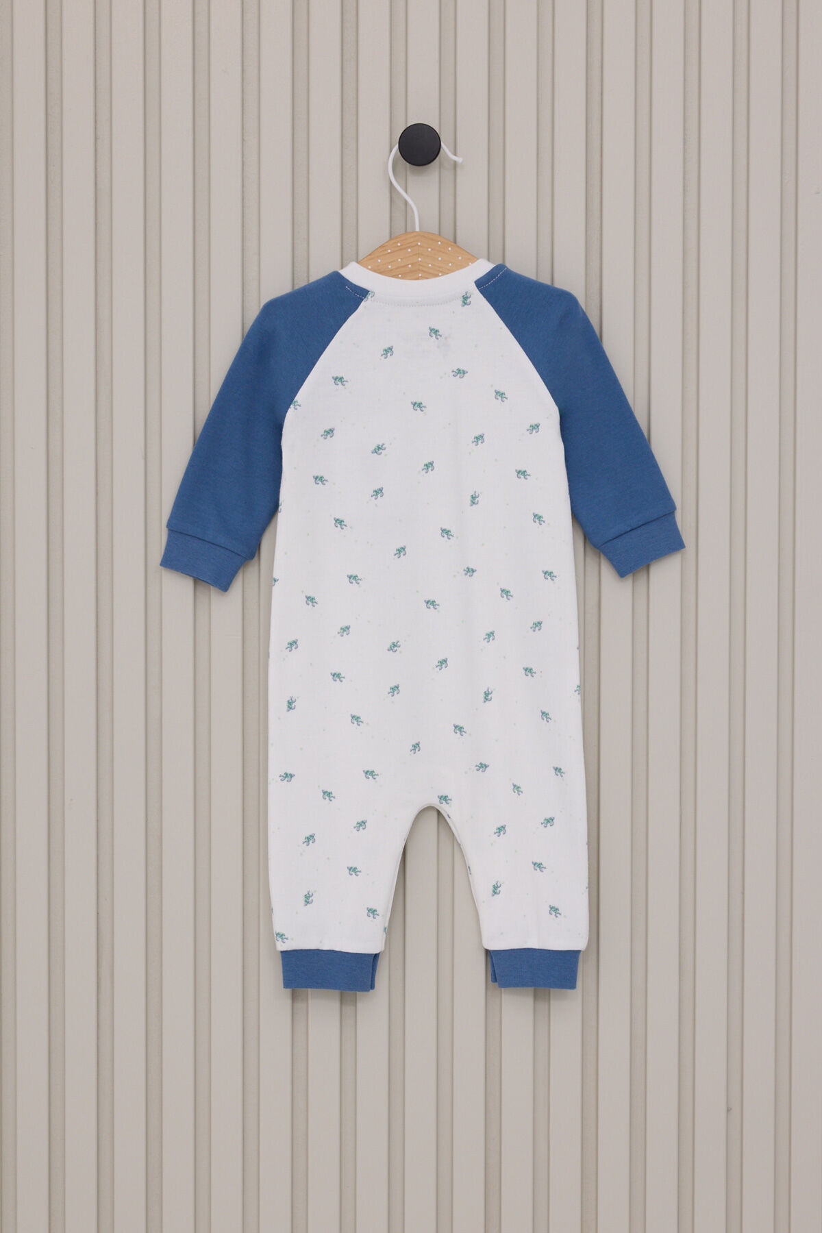 U.S. Polo Assn. U.S. Polo Assn Erkek Bebek Beyaz Tulum fotoğrafı 3 (önizleme)