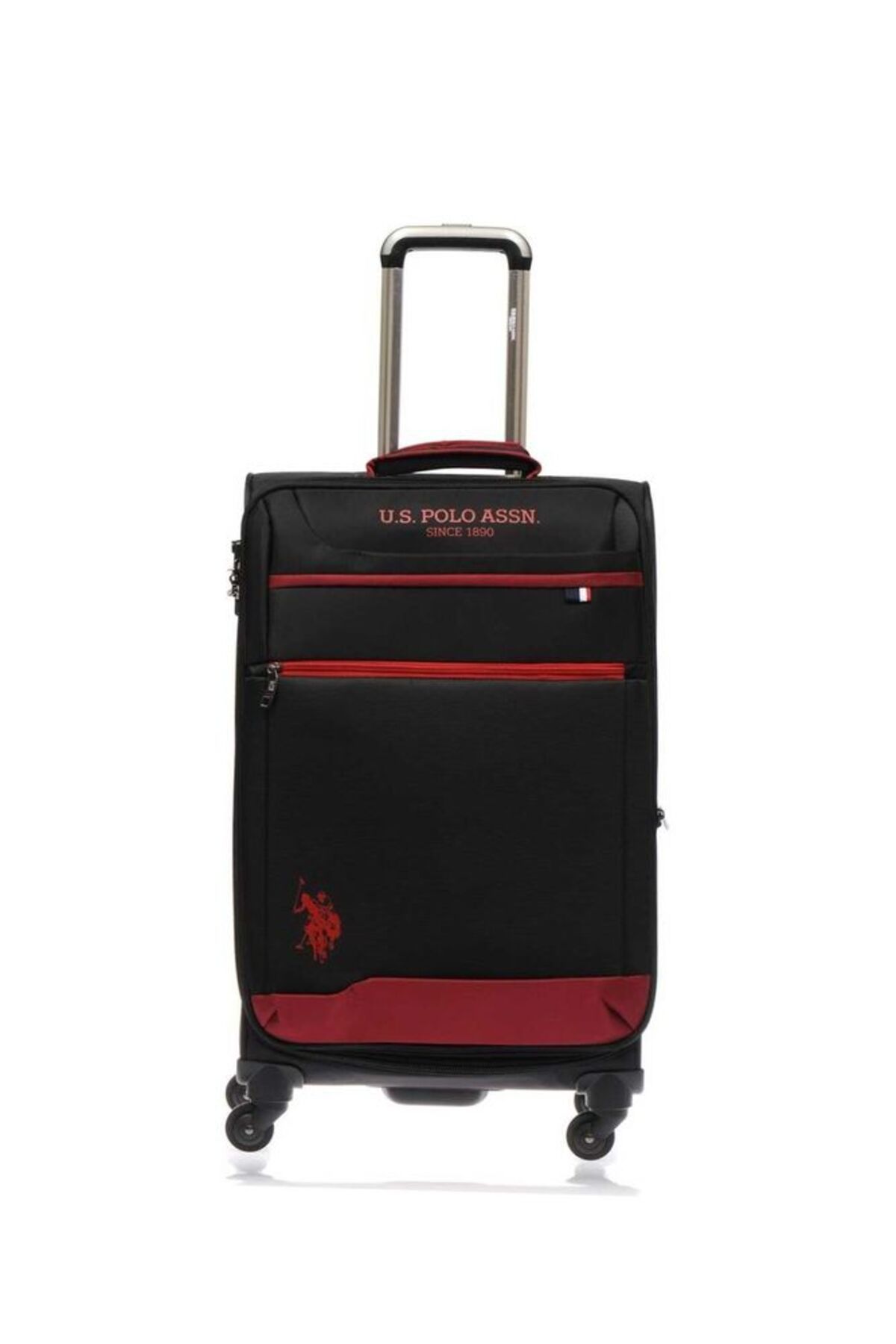 یو اس پولو چمدان مشکی سایز متوسط ​​یونیسکس مدل PLLVLZ9101B-O