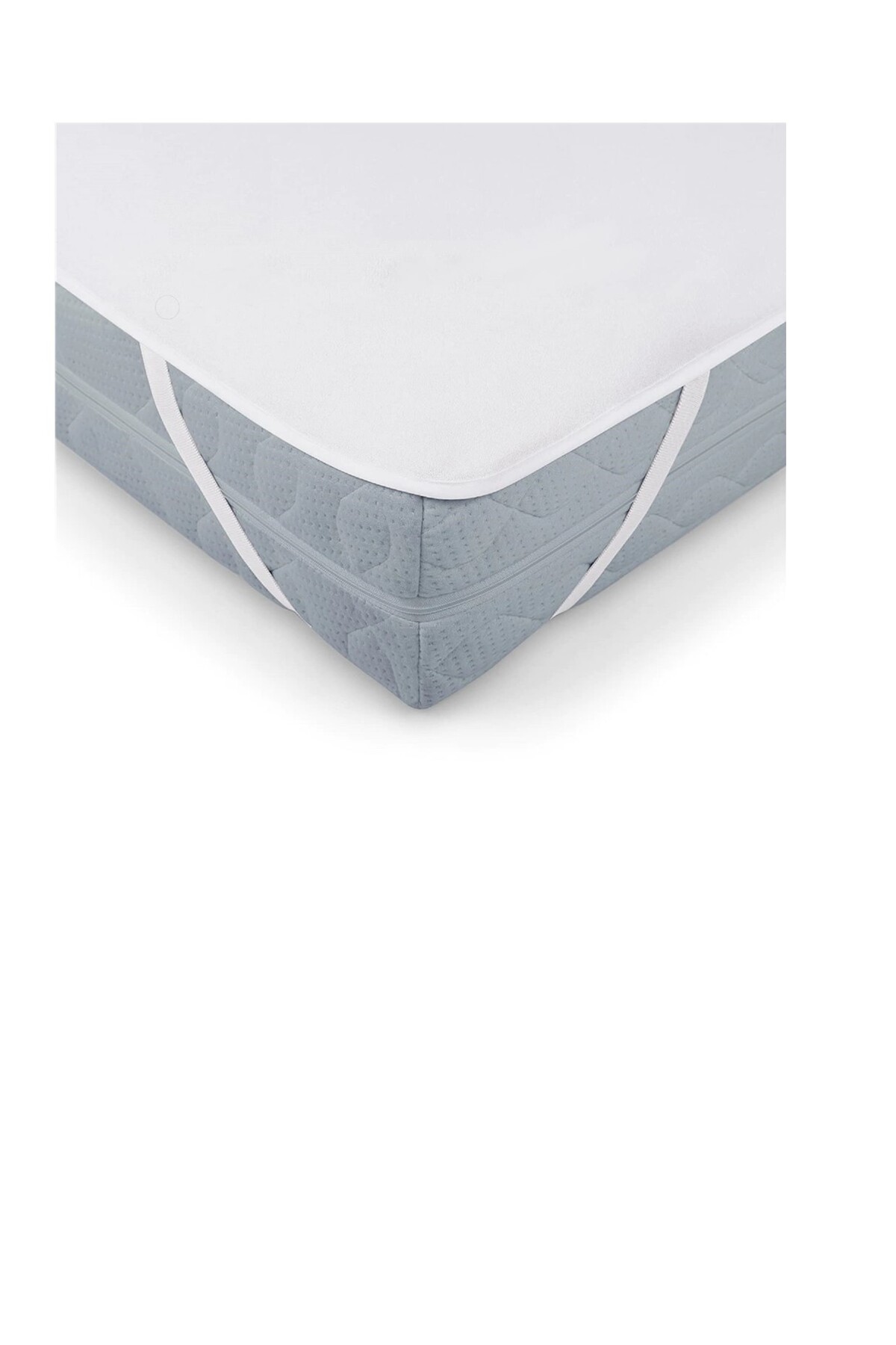 Kidboo Microfiber Kumaş  Yüzey Sıvı Su Geçirmez Köşe Lastikli Bebek Yatak Koruyucu Alezi  (ebat: 70*140 Cm) fotoğrafı 7 (önizleme)