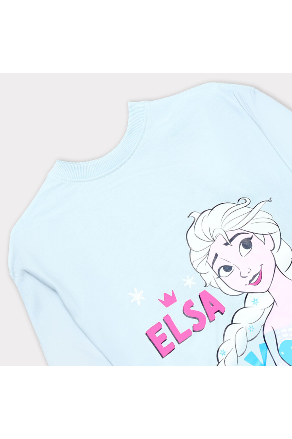 Frozen-طقم سويت شيرت وبنطلون رياضي للبنات الصغار 3