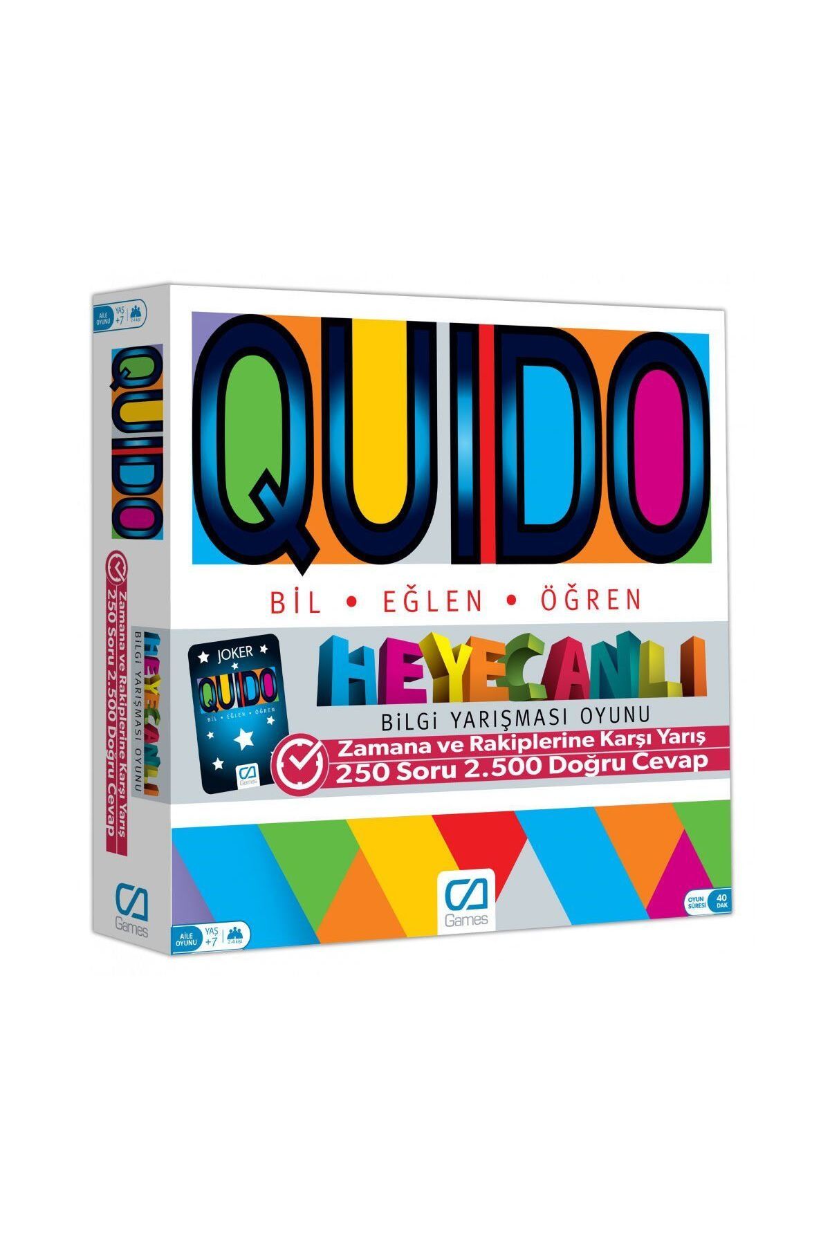 CA Games 078 CAOYN-5046 QUIDO BOARD GAME