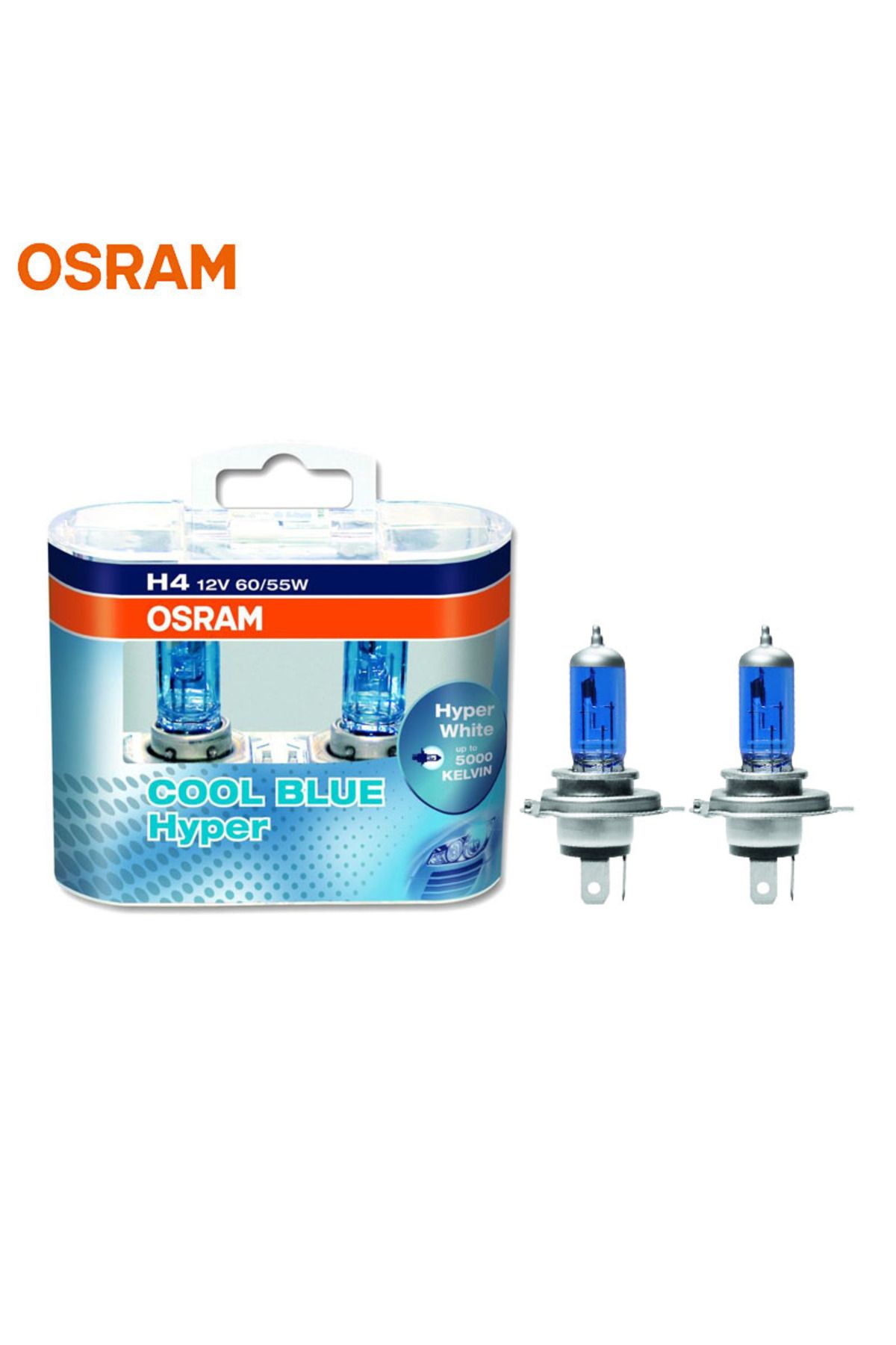 Choice-H4/9003/hb2 Hi/lo Osram H7 H4 H1 H11 Hb3 9005 Hb4 9006 مصباح هالوجين أمامي للسيارة شعاع Hi/lo 5300k 3