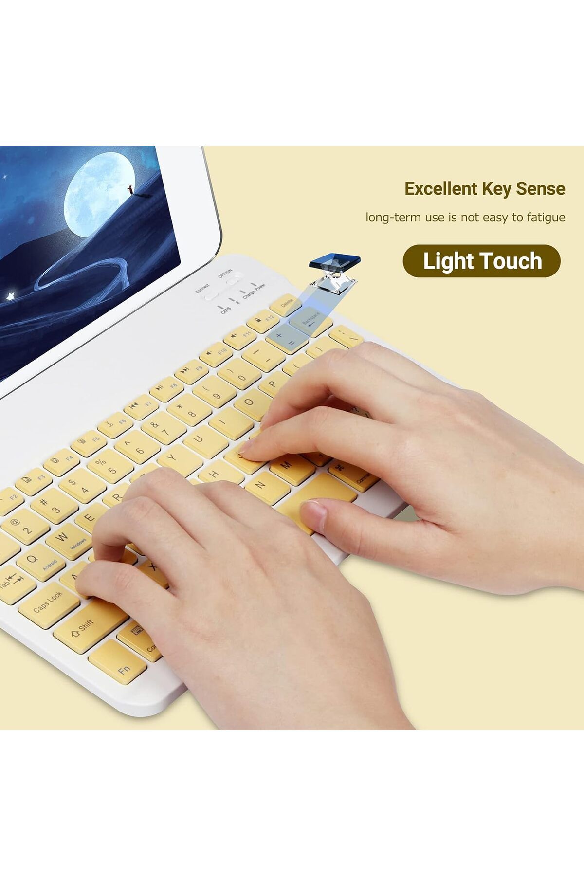 Arabest-Wireless Keyboard and Mouse Bluetooth Rechargeable Wireless Mouse Keyboard Set 3