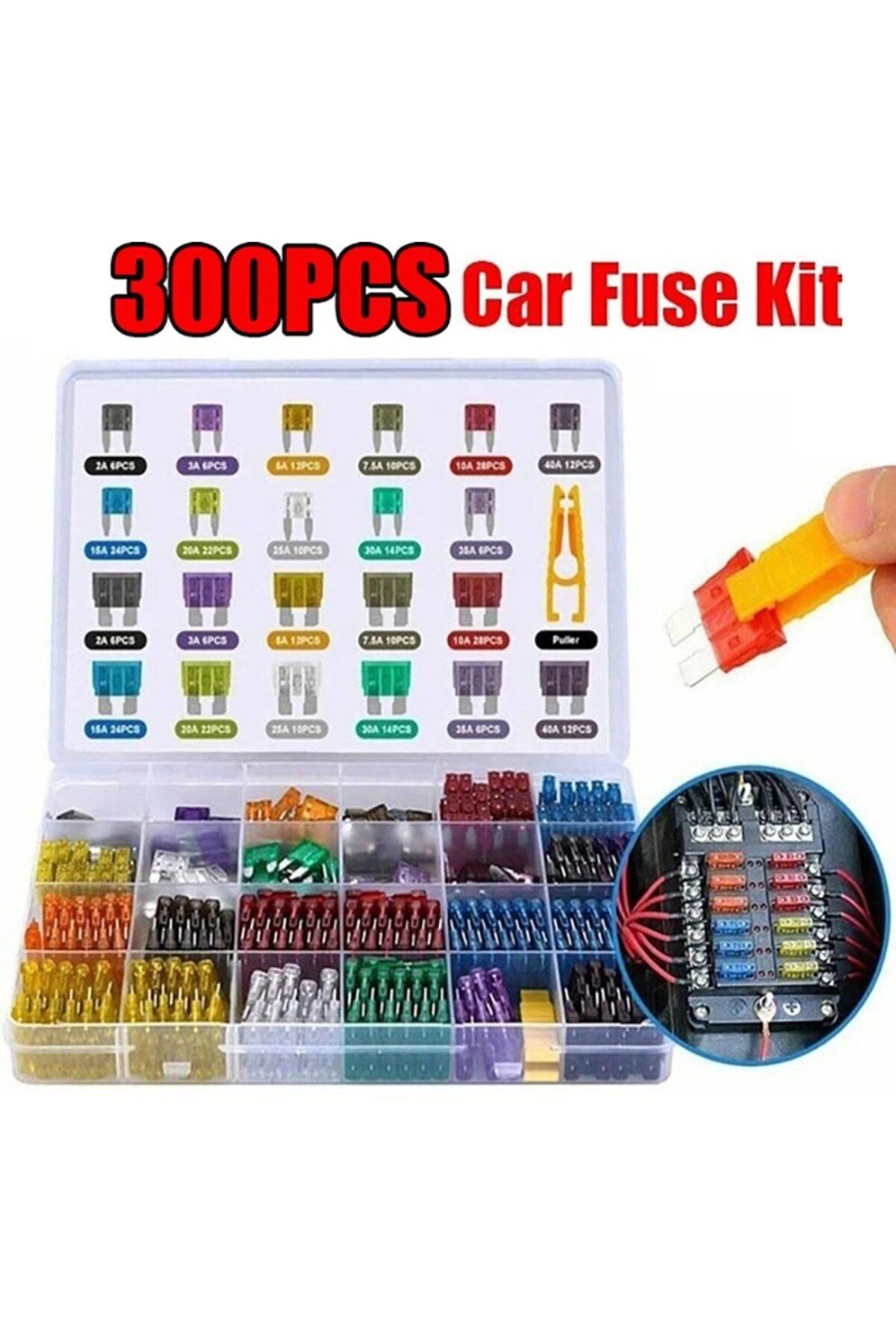 Choice-220pcs Fuse Boxes Come In Various Specifications, With 60 And 120pcs Not Having Medium Fuses, While 2