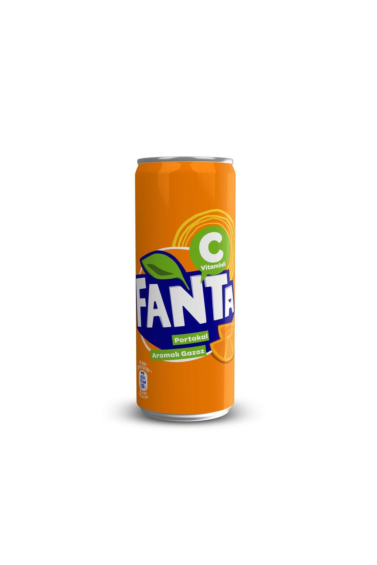 Fanta Portakal Aromalı Gazoz 330 Ml