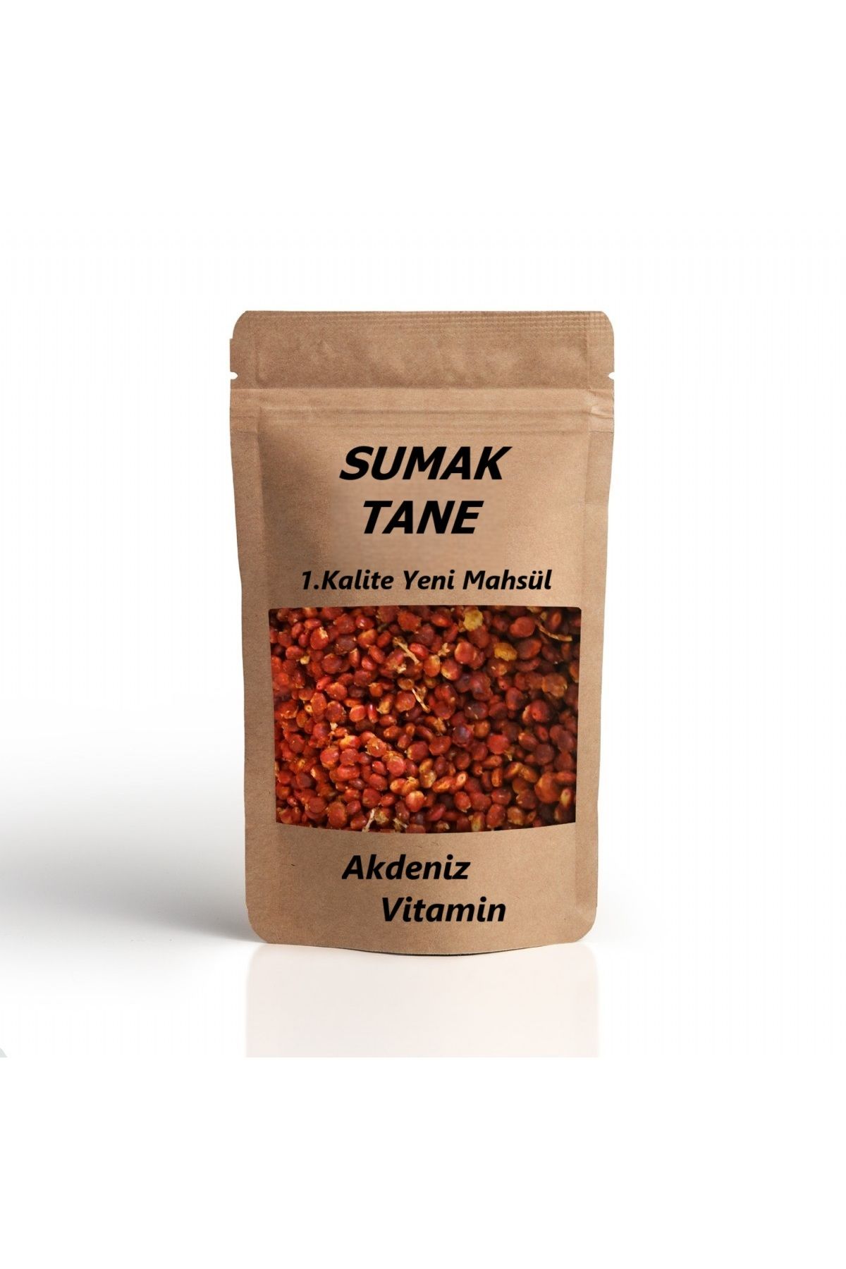 AKDENİZ VİTAMİN Sumak Tane 100 Gr 1. Sınıf Yeni Mahsül