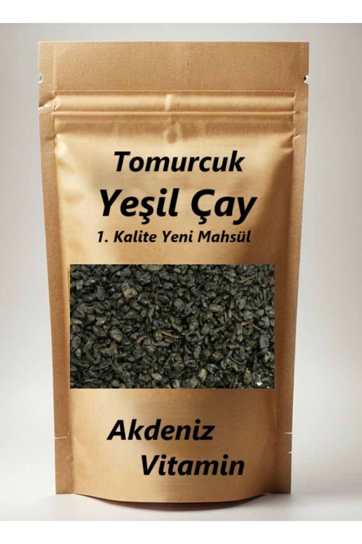 AKDENİZ VİTAMİN Yeşil Çay 100gr (TOMURCUK) Yumuşak Leziz İçim