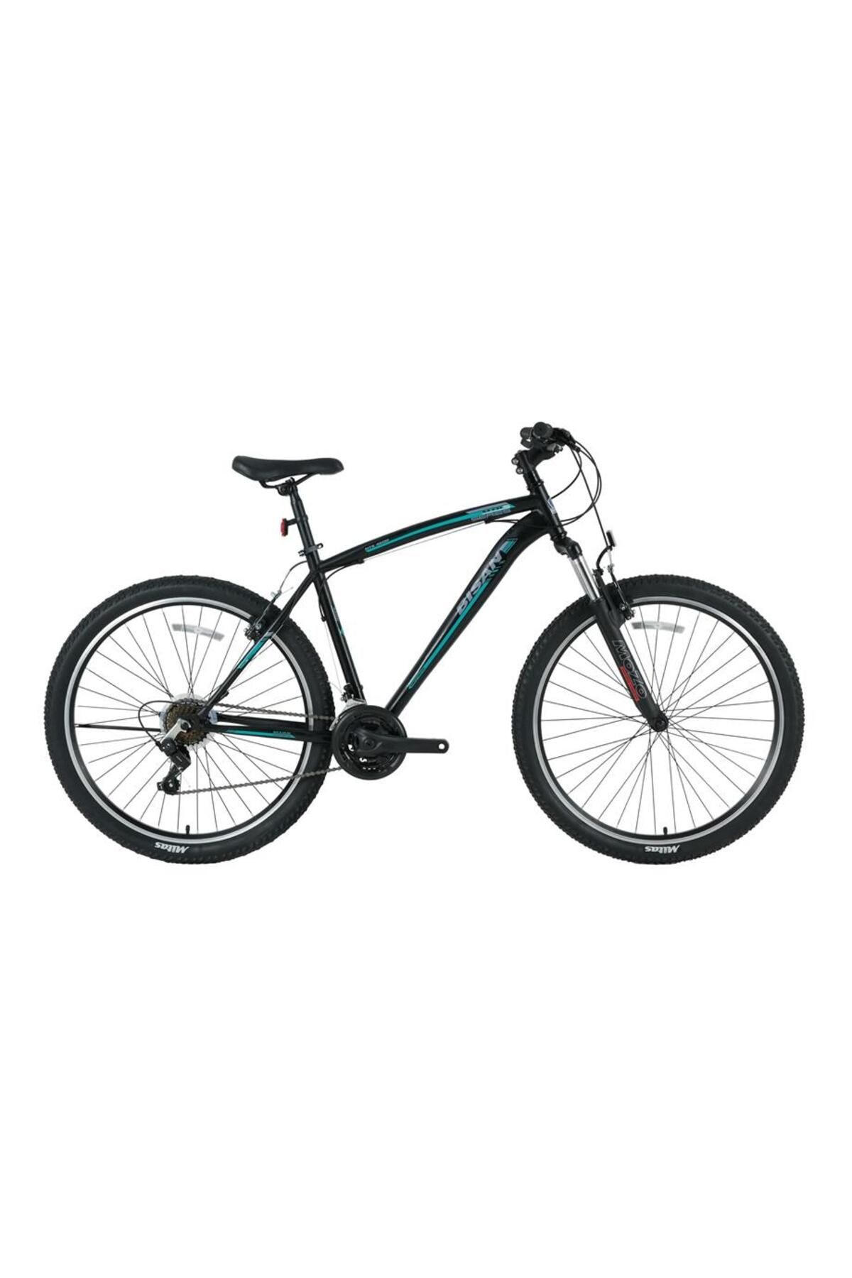 Elioure Kadın Dağ Bisikleti 46cm V 26 Jant 21 Vites Mat Siyah Kırmızı