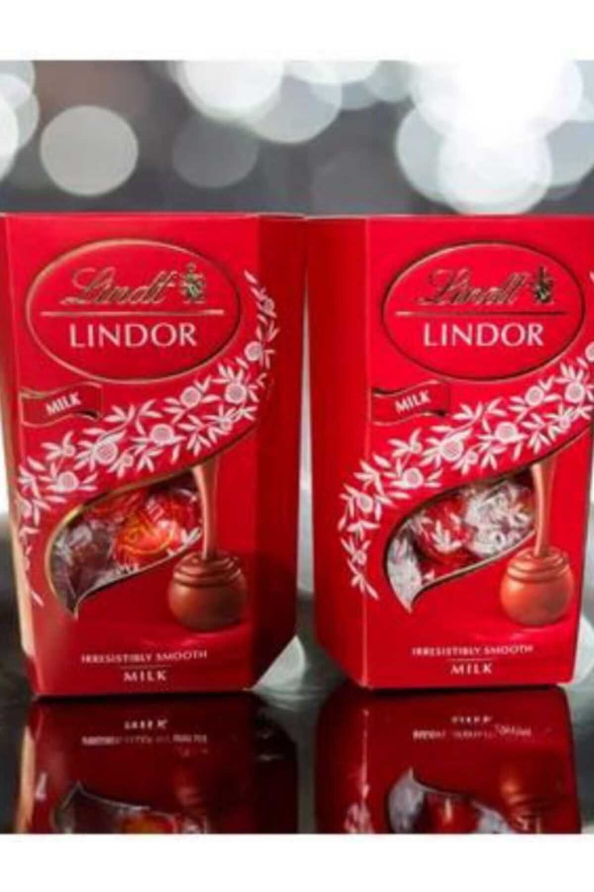 Lindt Lindt Lindor Sütlü Truffle Çikolata Milk Chocolate 2'li Kampanya Paketi 274 gr