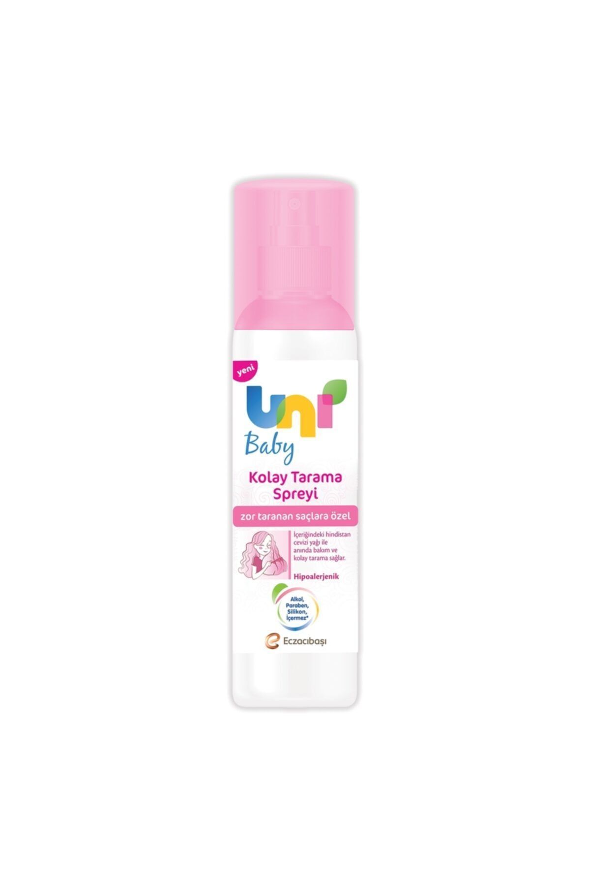 Uni Baby Kolay Tarama Spreyi Zor Taranan Saçlara Özel 200 ml — unibaby-kolaytarama-200ml