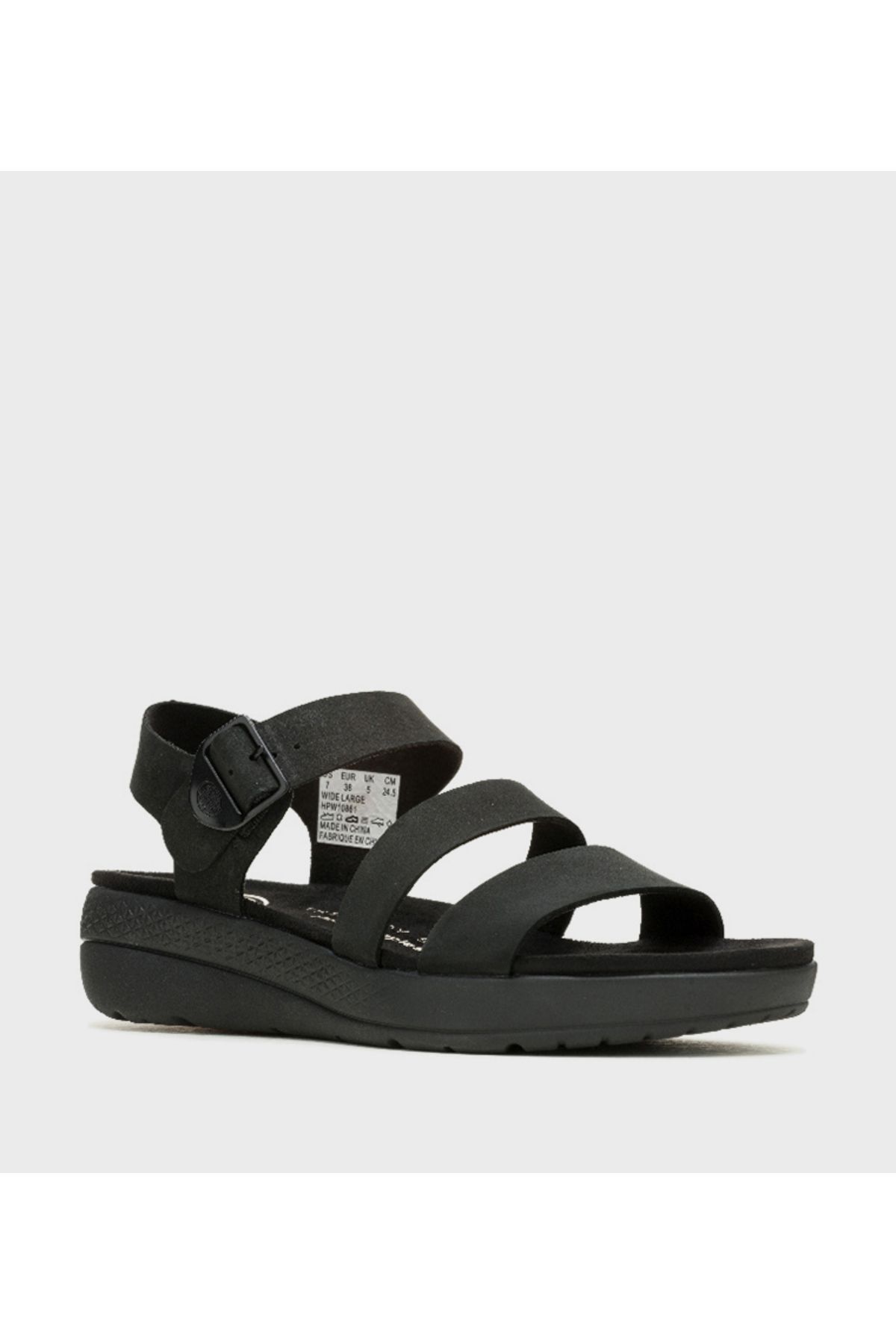 Hush Puppies-Black Women's Sandals 3