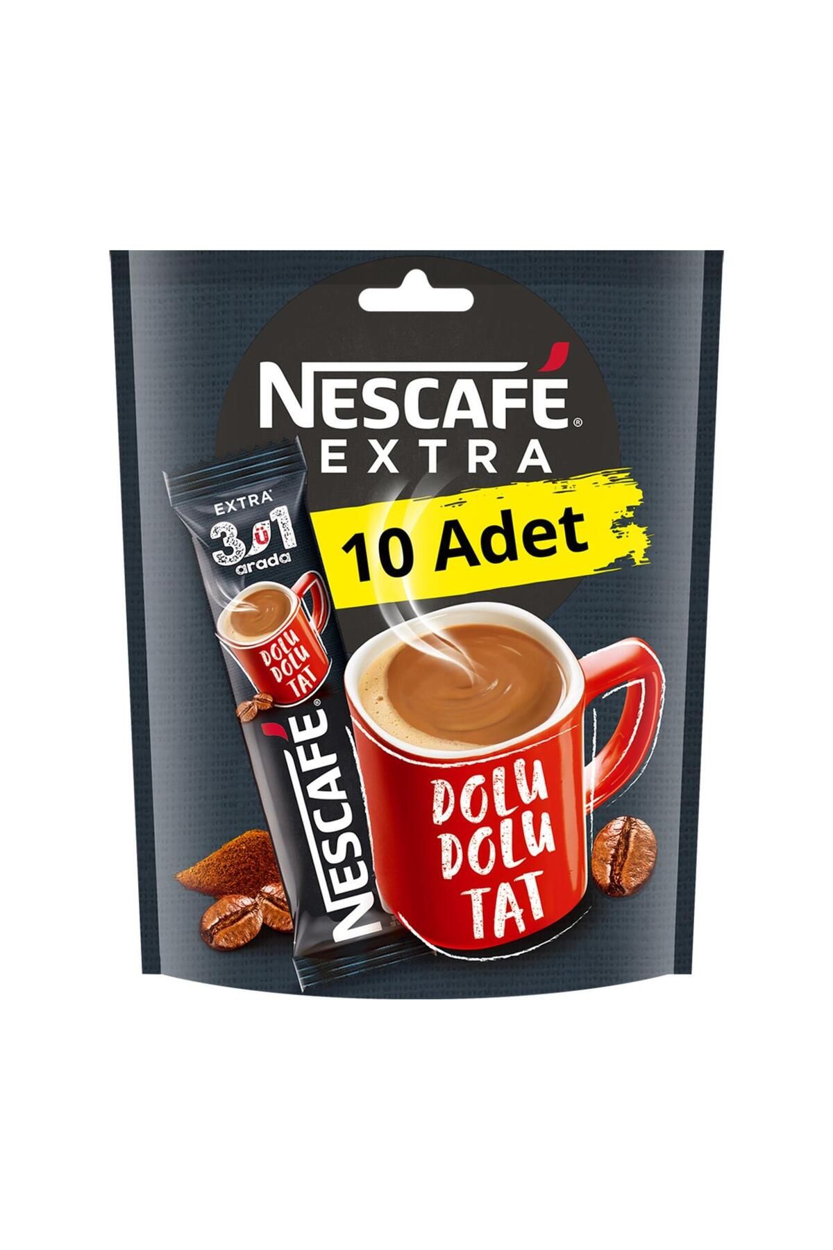 Nescafe 3Ü1 Arada Extra Kahve 16,5 Gr X 10 Adet