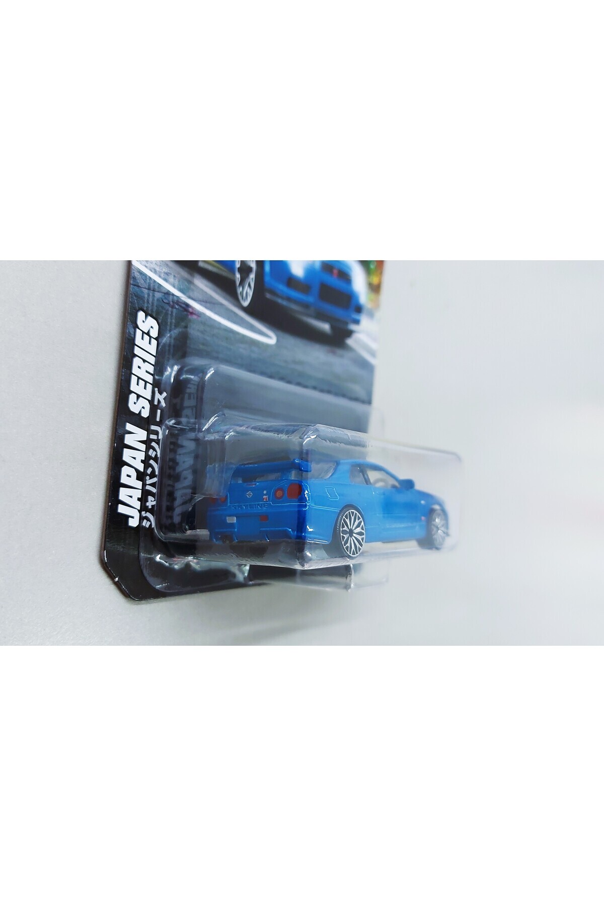 HOT WHEELS Majorette Nissan Skyline GT-R (BNR34) Bayside Blue