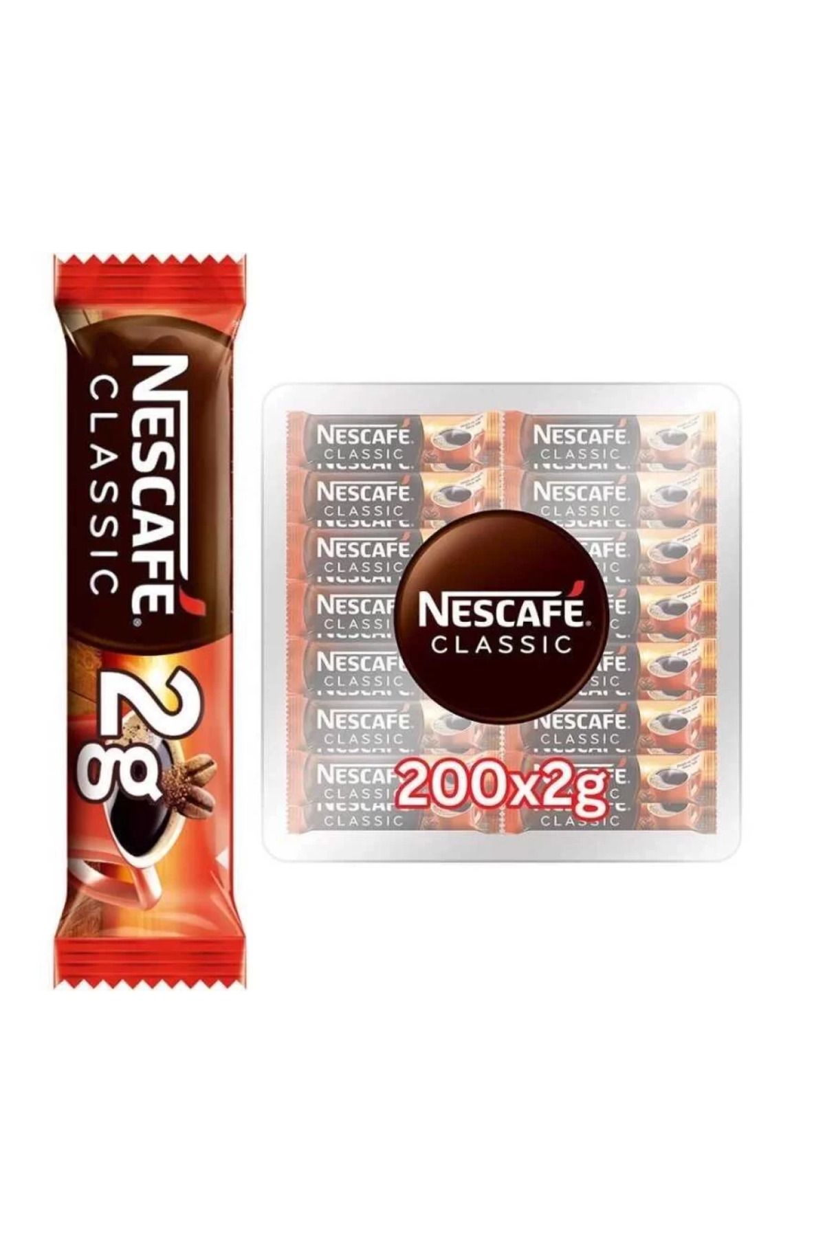 Nescafe Classıc Kahve 2 Gr X 200 Adet