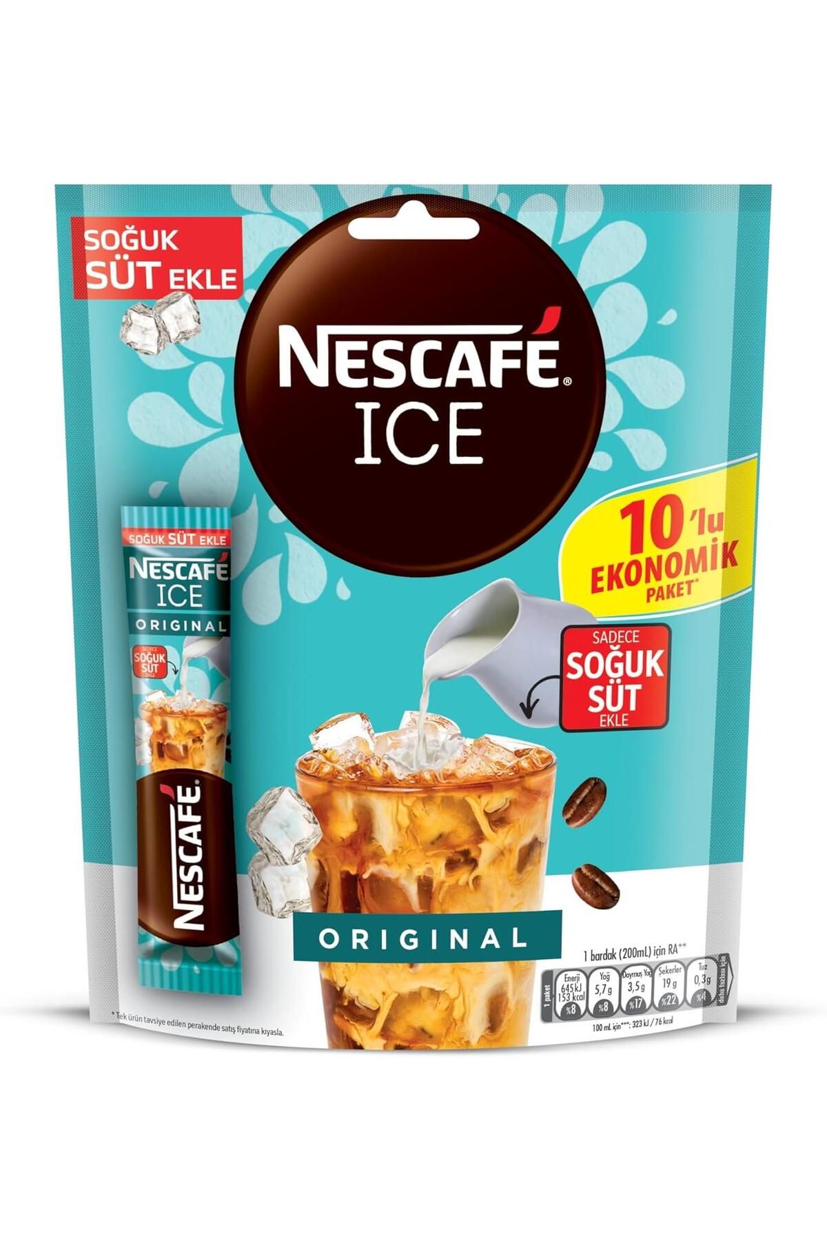 Nescafe Ice Orijinal 10,5 Gr X 10 Adet