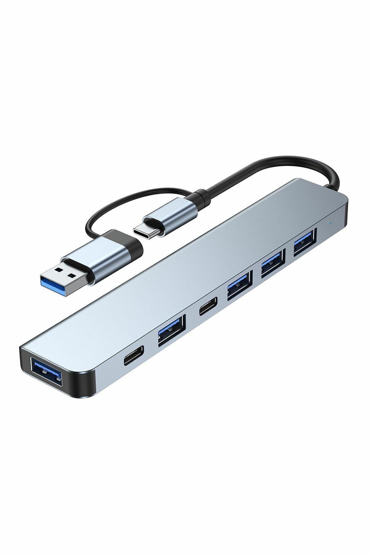 Jawa 7 In 1 Usb/type-c To A Usb C-usb 2.0/3.0 Çevirici Adaptör Portlu Çoklayıcı Hub